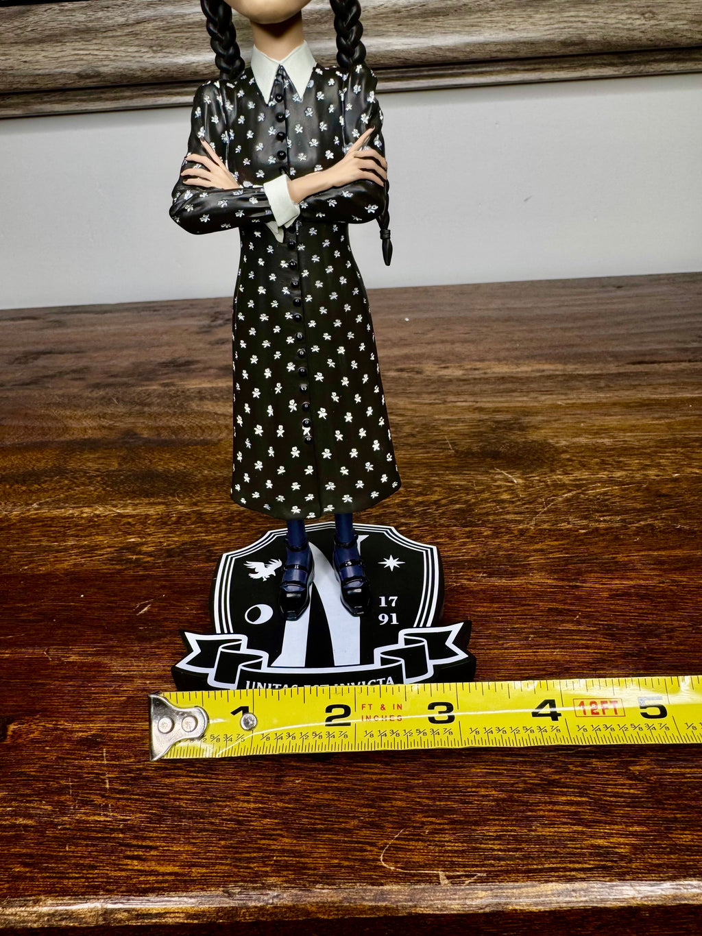 NIB Wednesday Addams Head Knocker Figurine