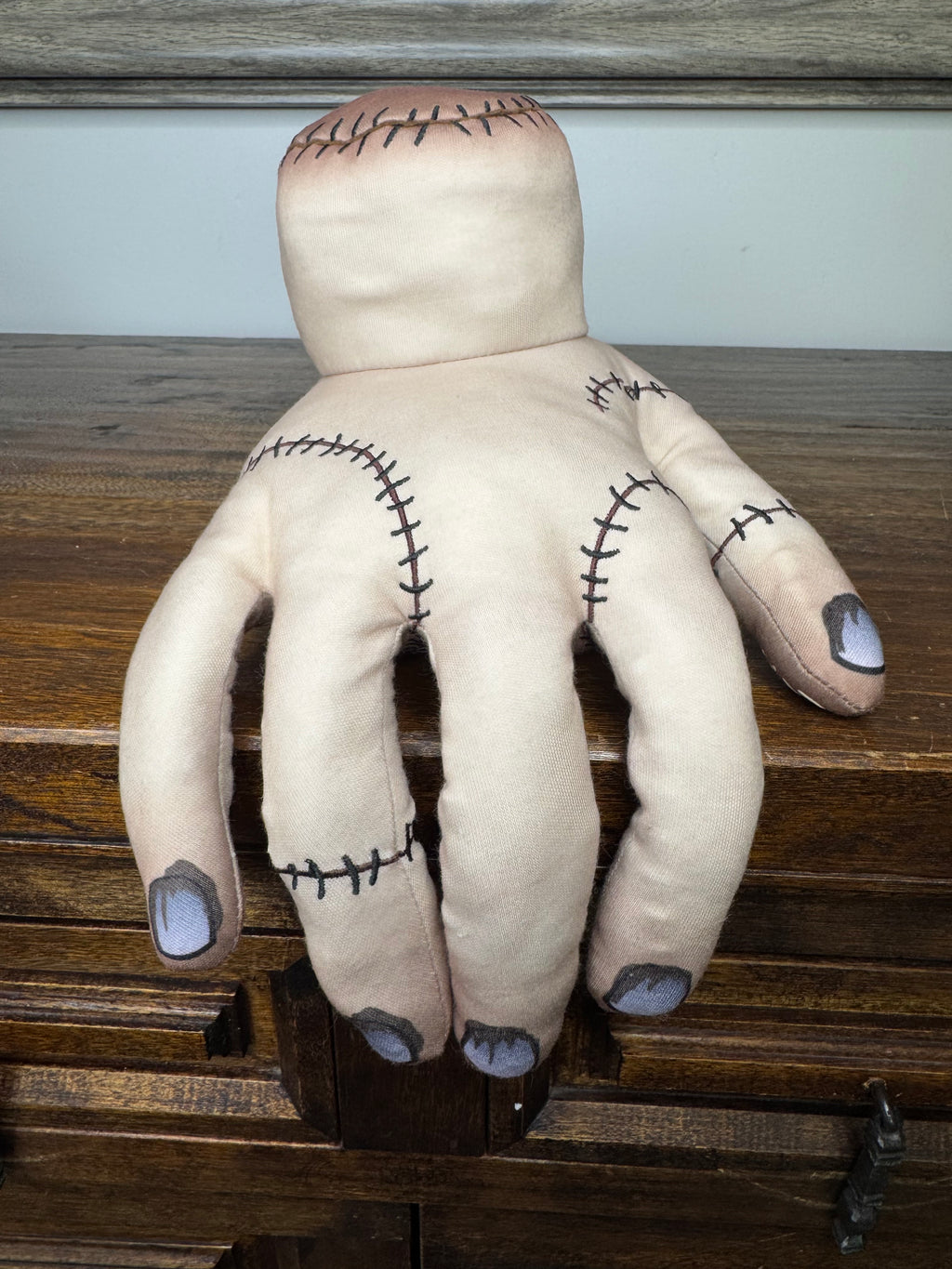 Wednesday Addams Thing Interactive Plush Hand
