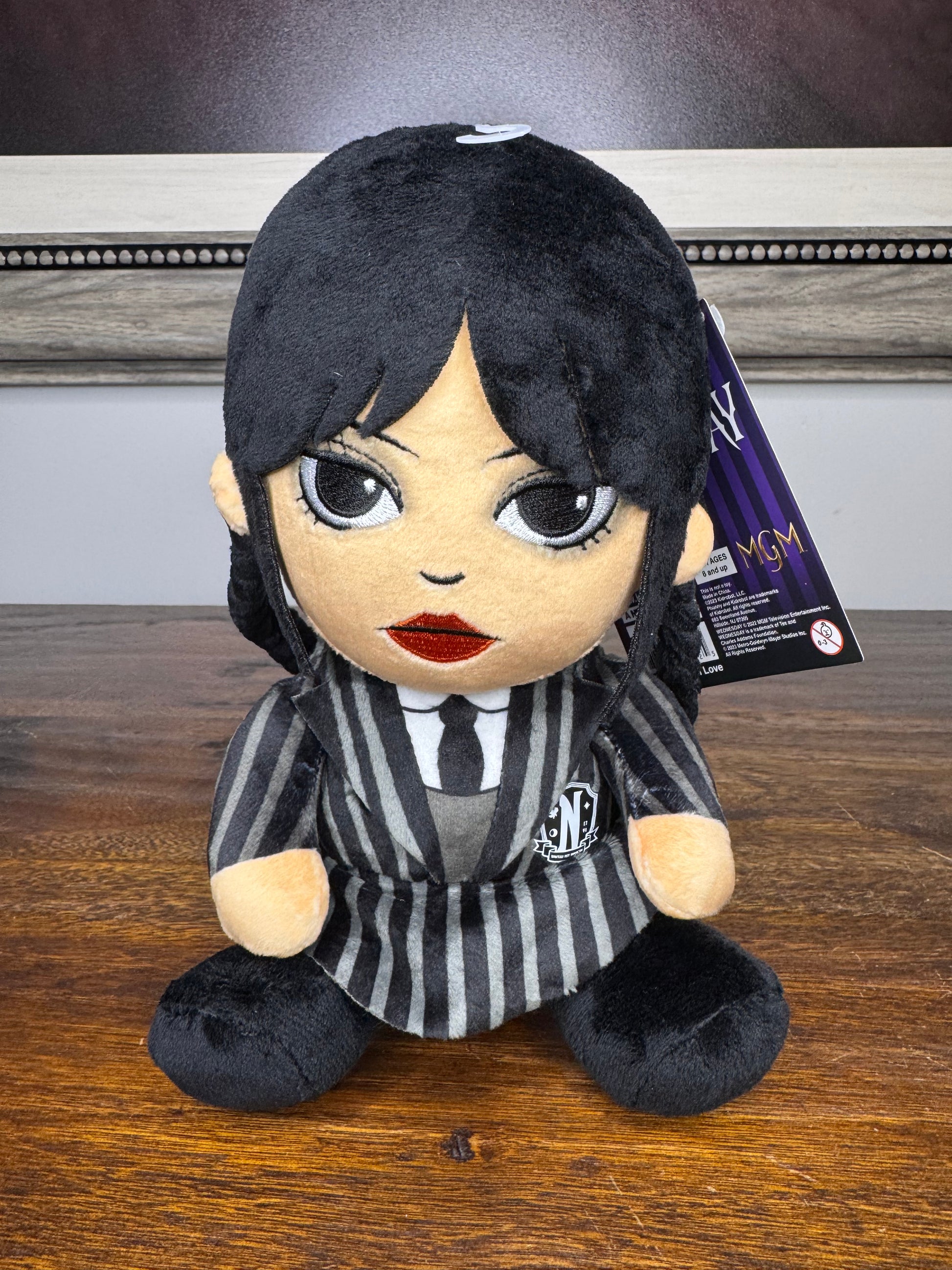 Wednesday Addams Phunny Plush Doll
