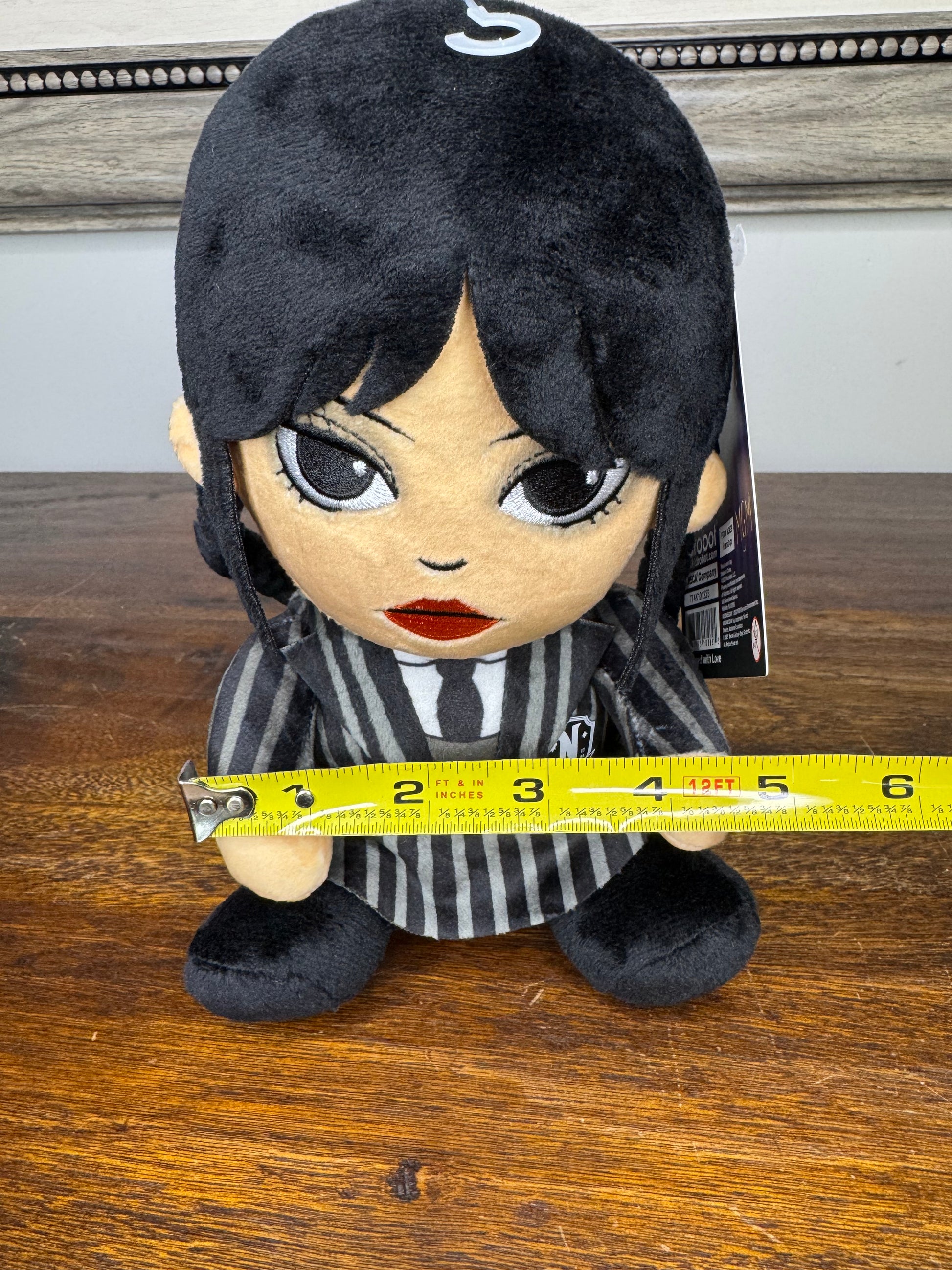 Wednesday Addams Phunny Plush Doll