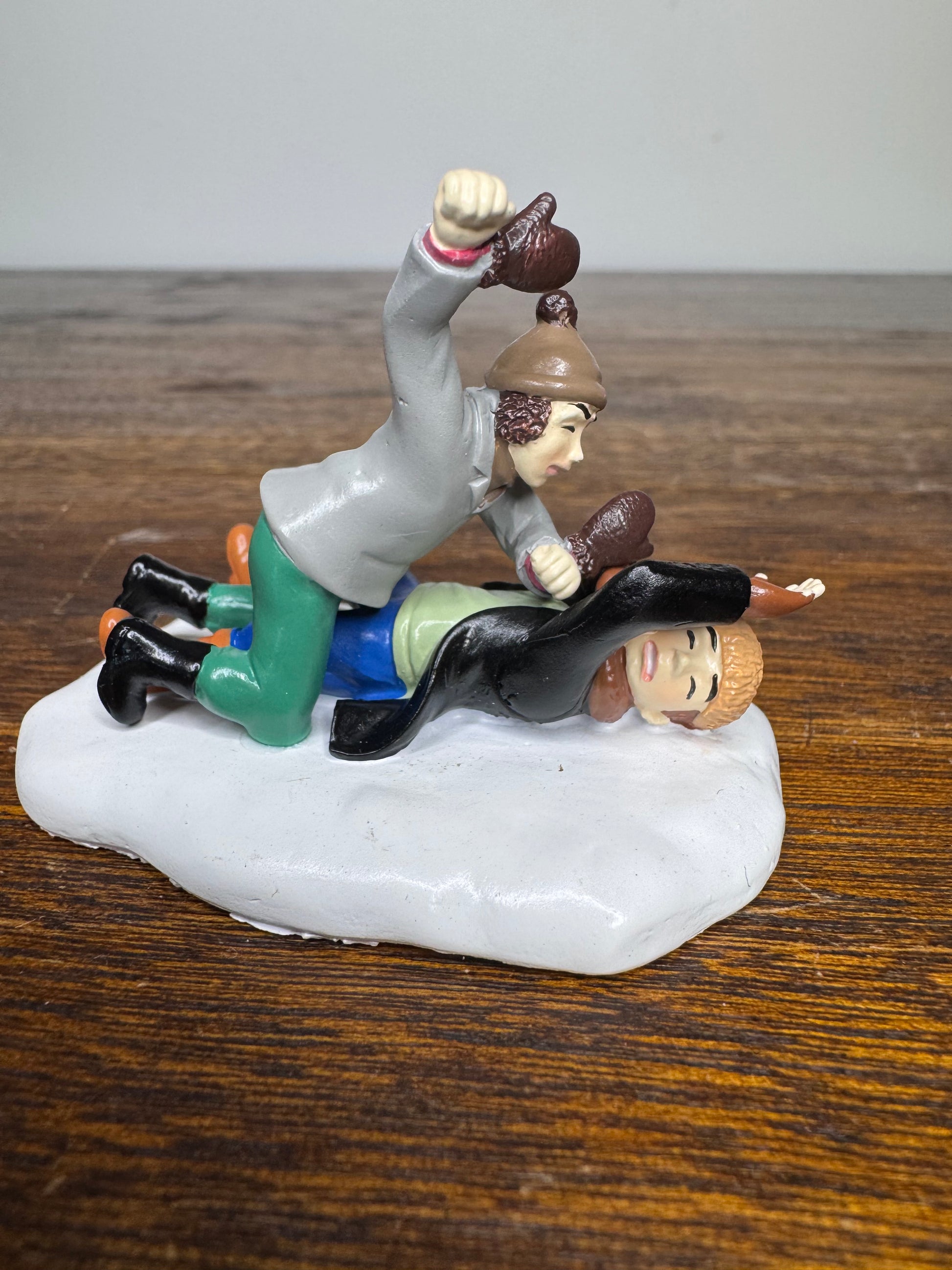 NIB Dept 56 A Christmas Story Village Accessory "The last Straw"