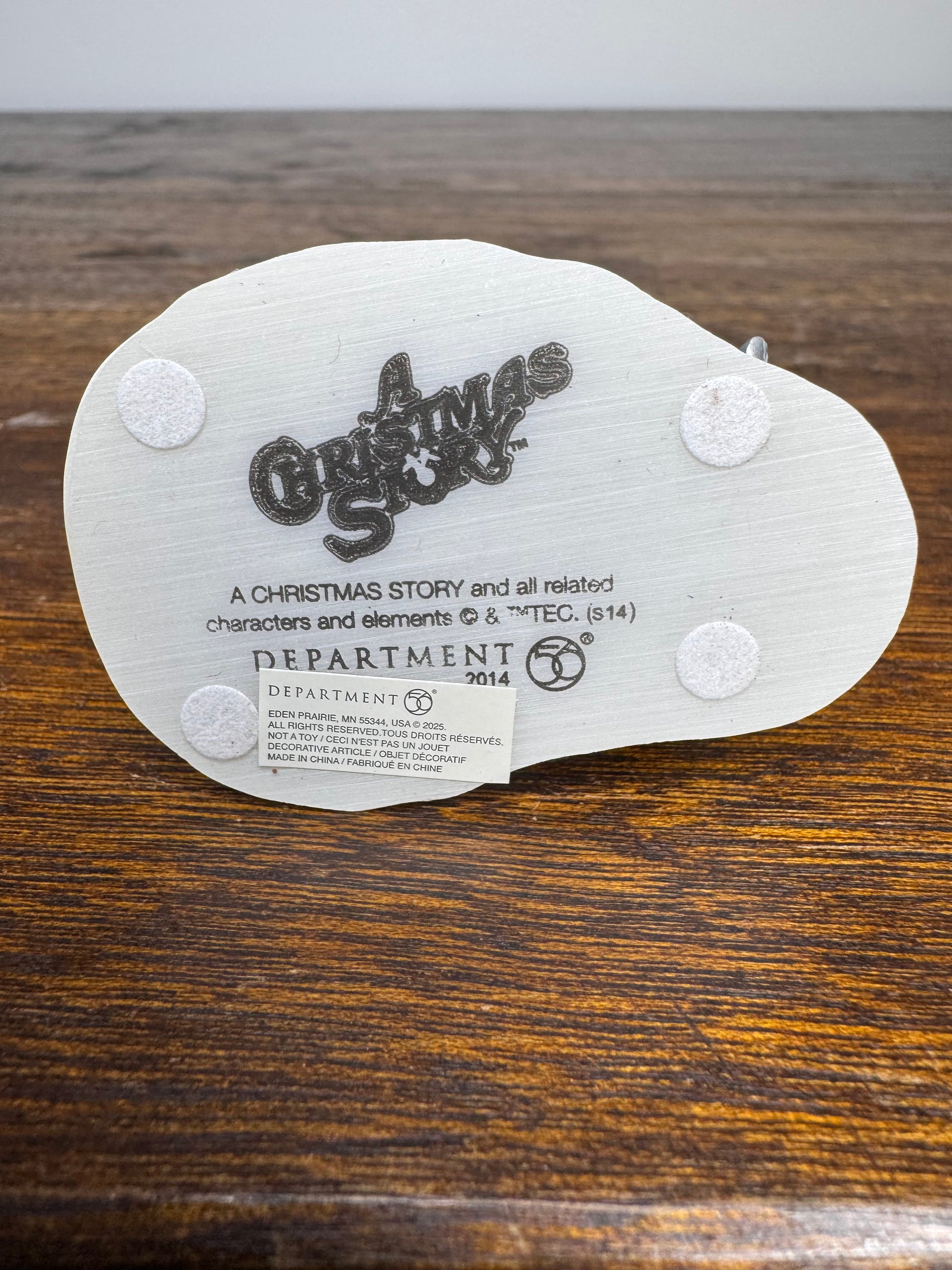 NIB Dept 56 A Christmas Story Village Accessory "Oh Fudge!"