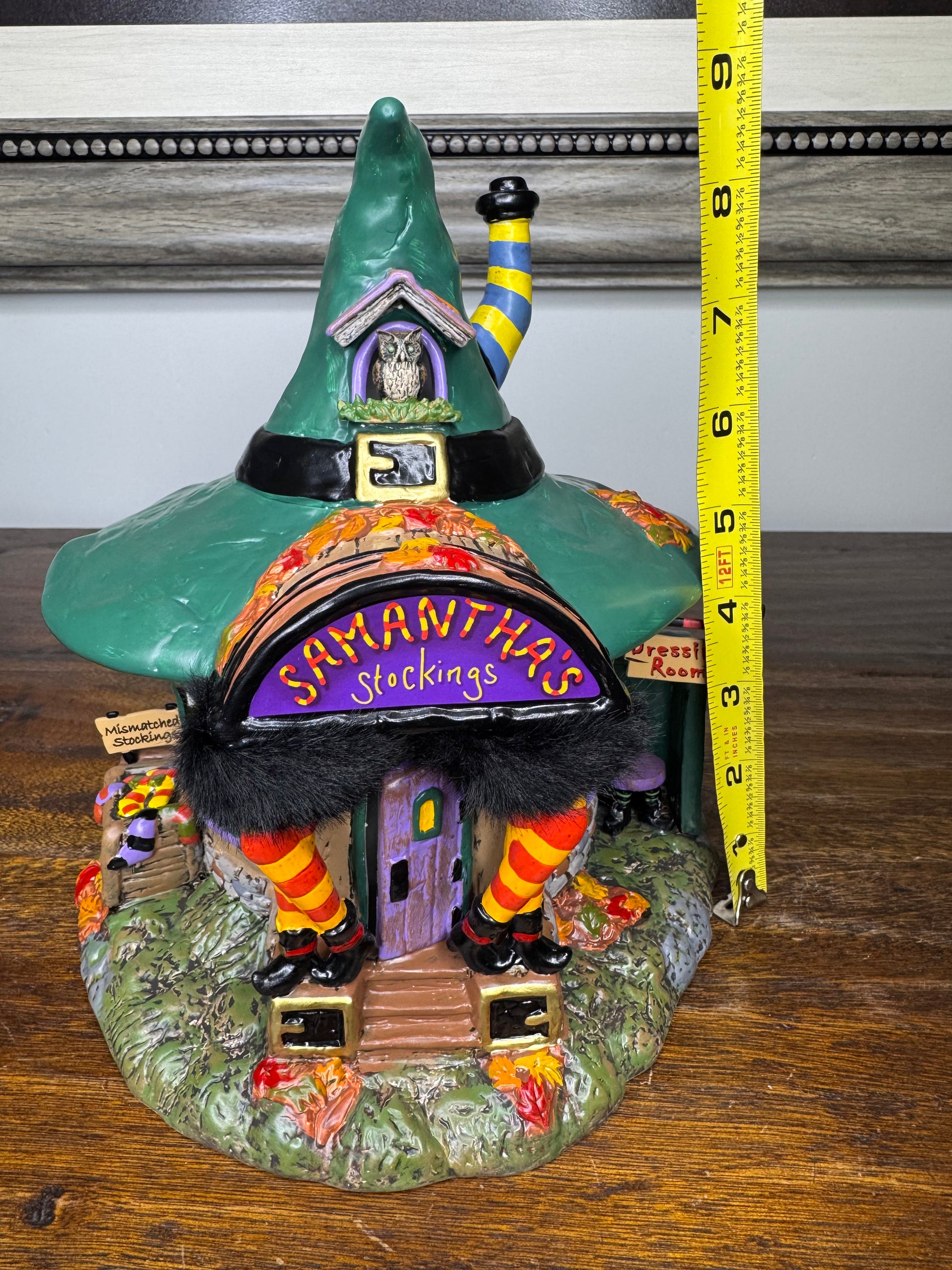 NIB Dept 56 Snow Village Halloween "Samatha's BOO-tique"