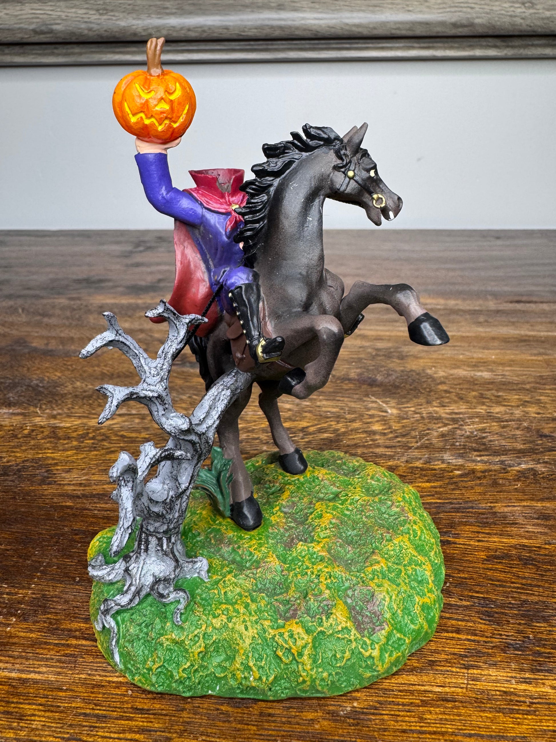 NIB Dept 56 Snow Village Accessory "The Headdless Horseman" Figurine