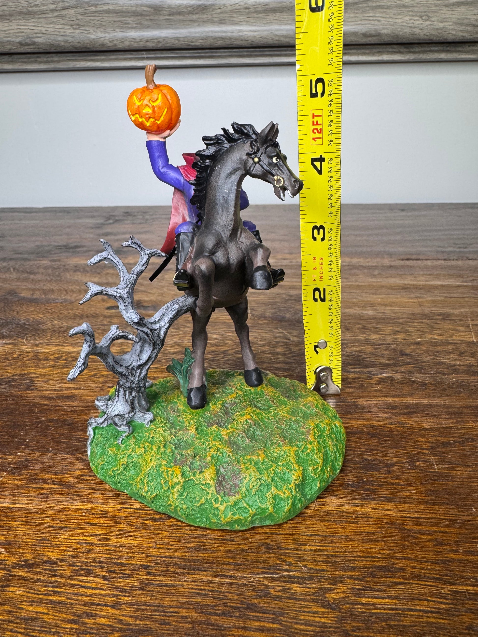 NIB Dept 56 Snow Village Accessory "The Headdless Horseman" Figurine