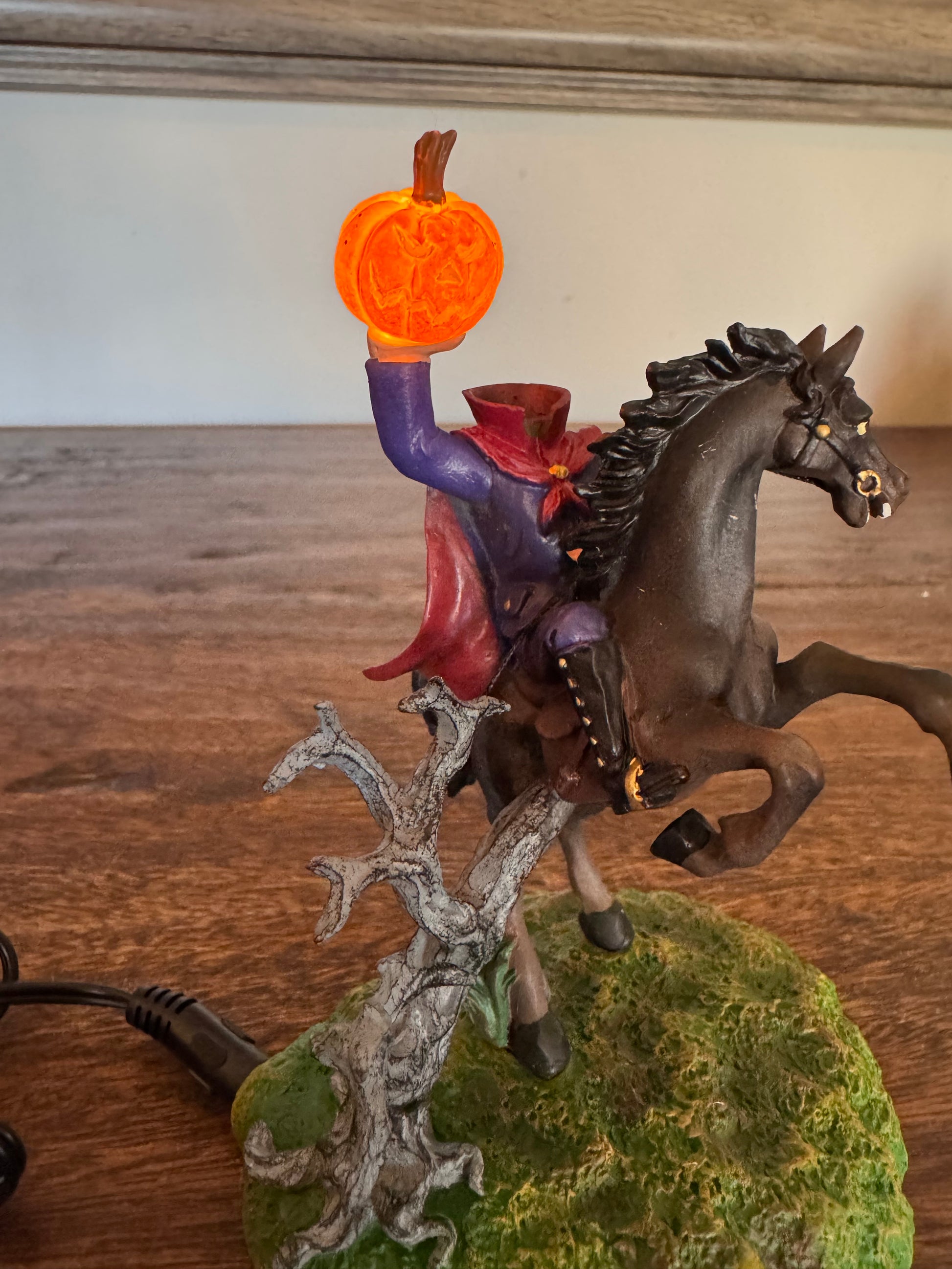 NIB Dept 56 Snow Village Accessory "The Headdless Horseman" Figurine