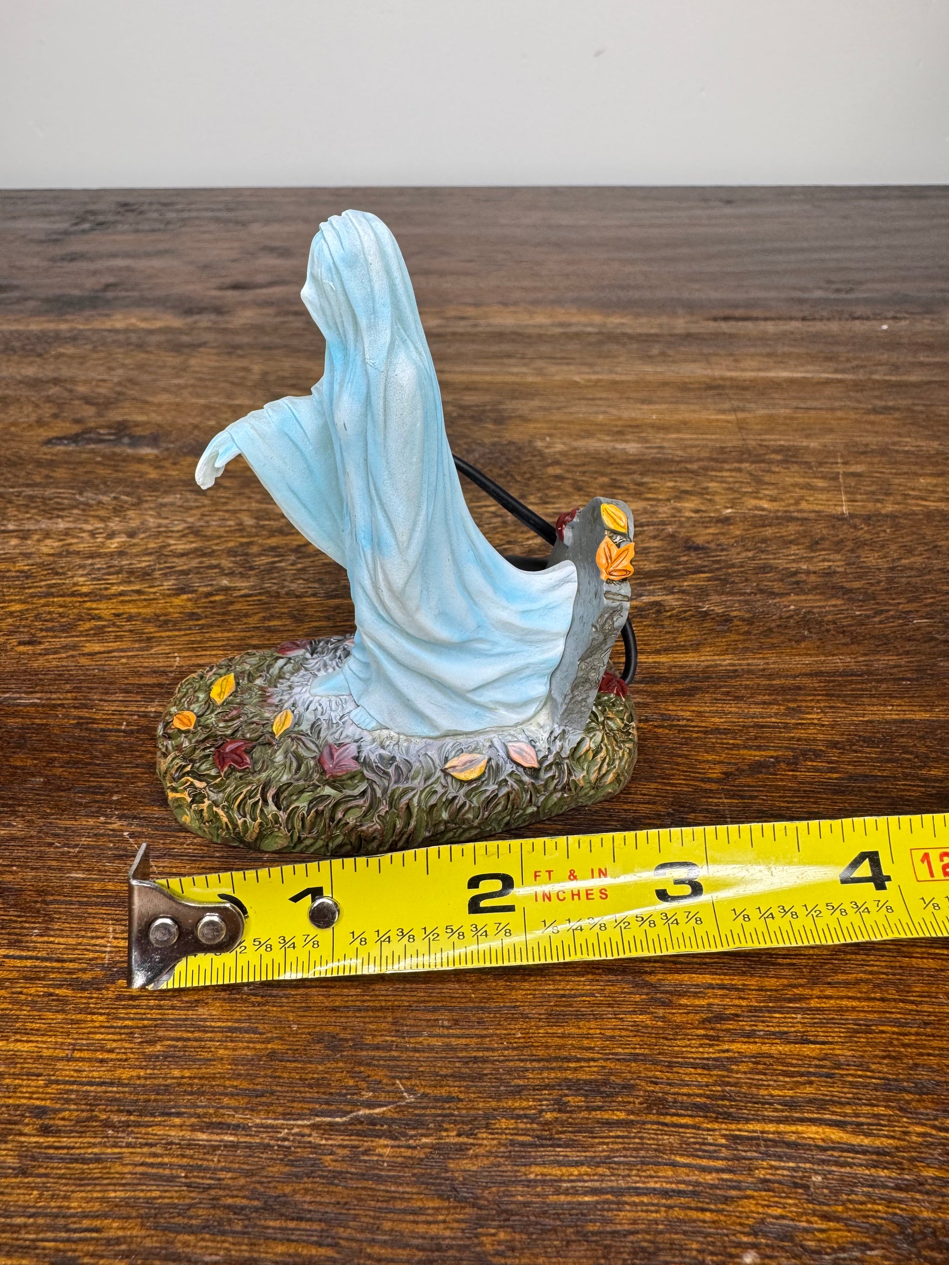 NIB Dept 56 Snow Village Accessory "Lit Graveyard Ghost" Figurine