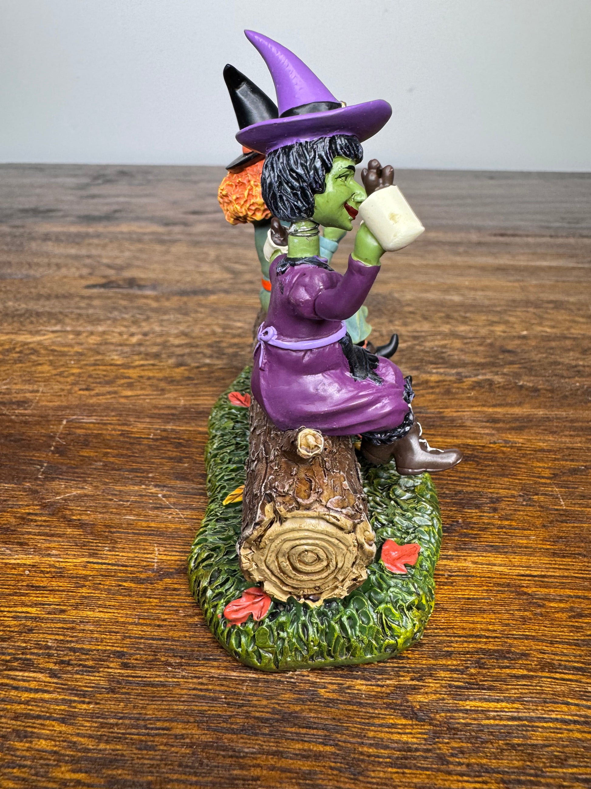 NIB Dept 56 Snow Village Halloween Accessory "Jitter Witches"