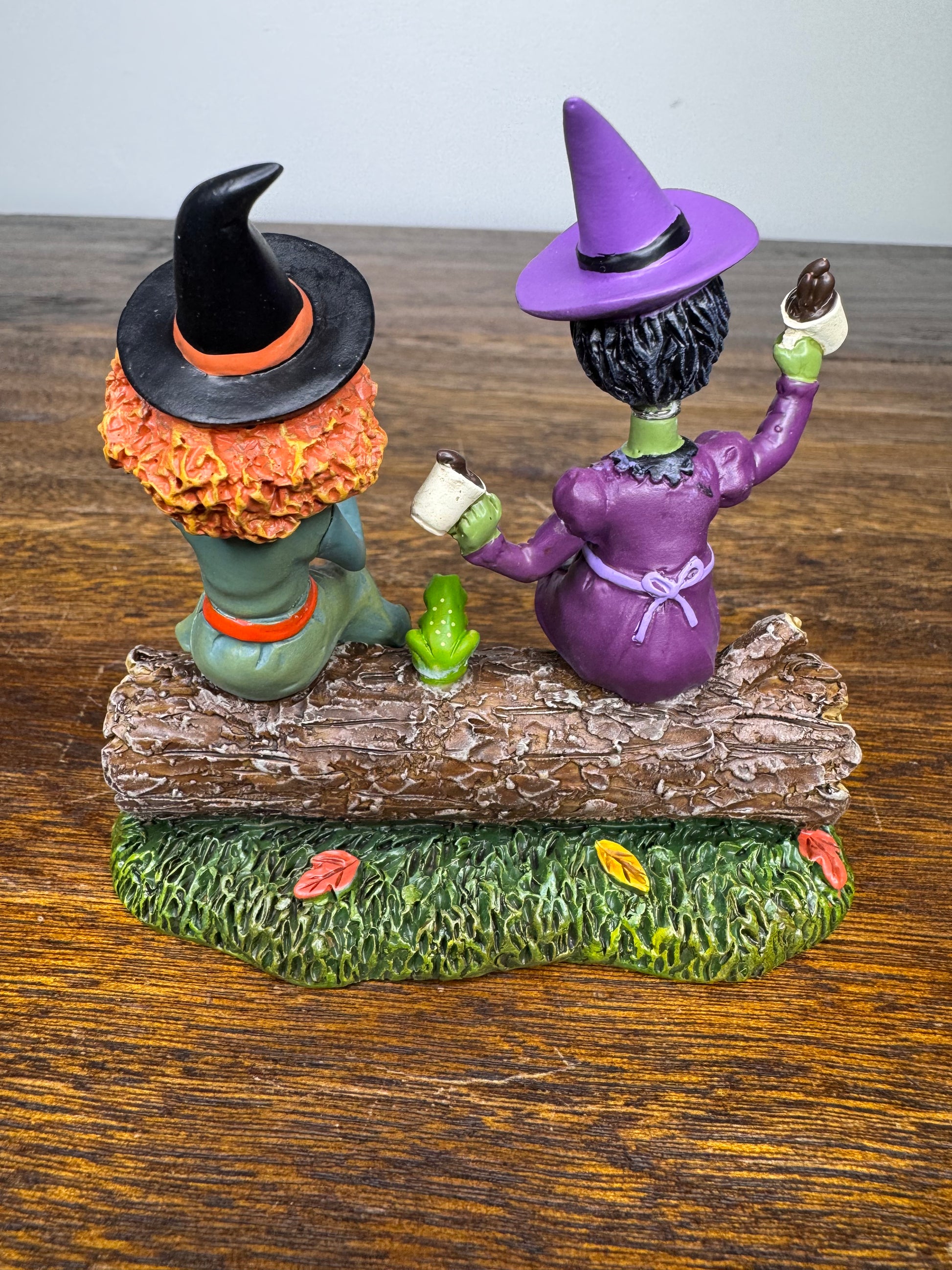 NIB Dept 56 Snow Village Halloween Accessory "Jitter Witches"