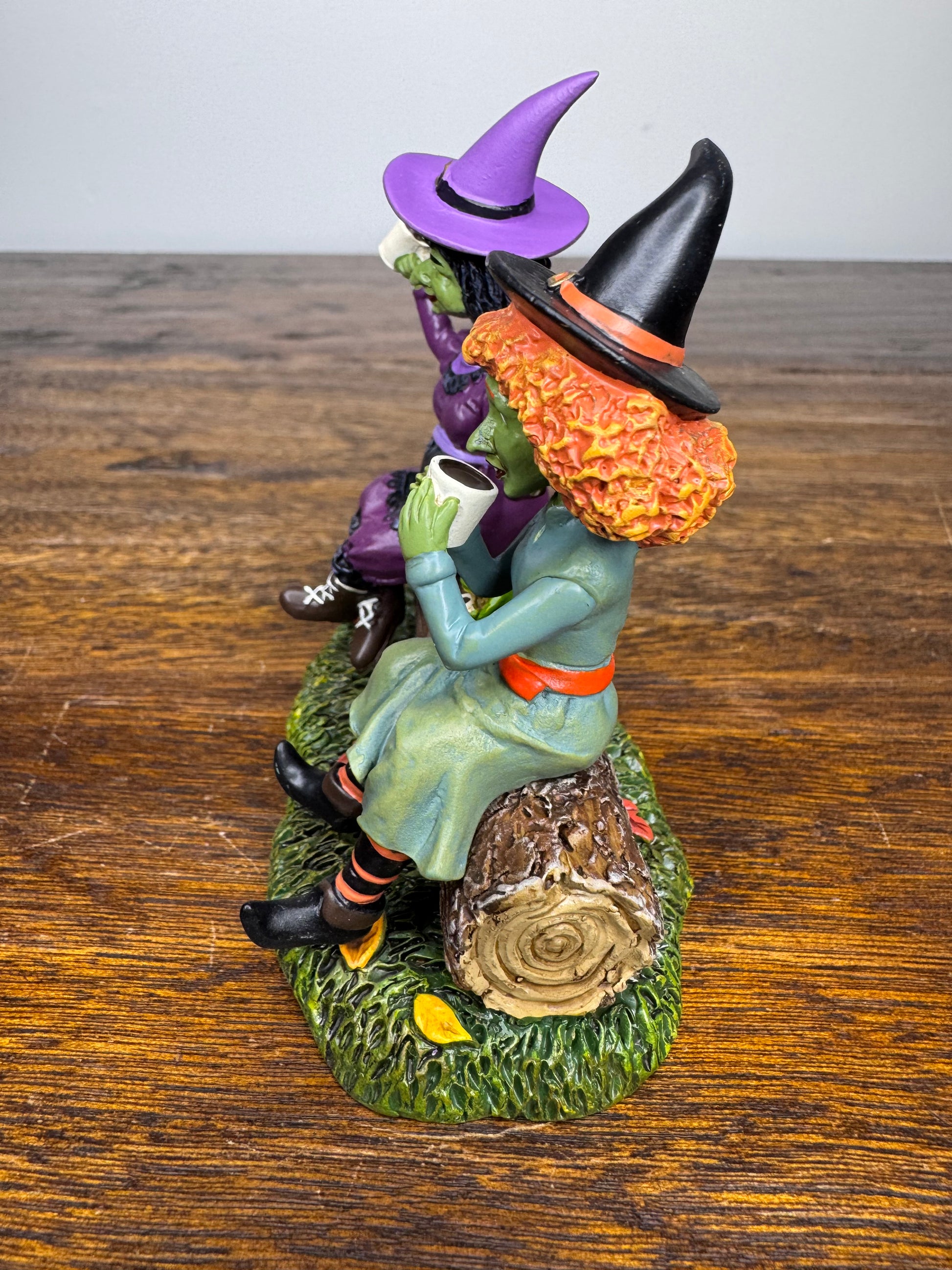 NIB Dept 56 Snow Village Halloween Accessory "Jitter Witches"