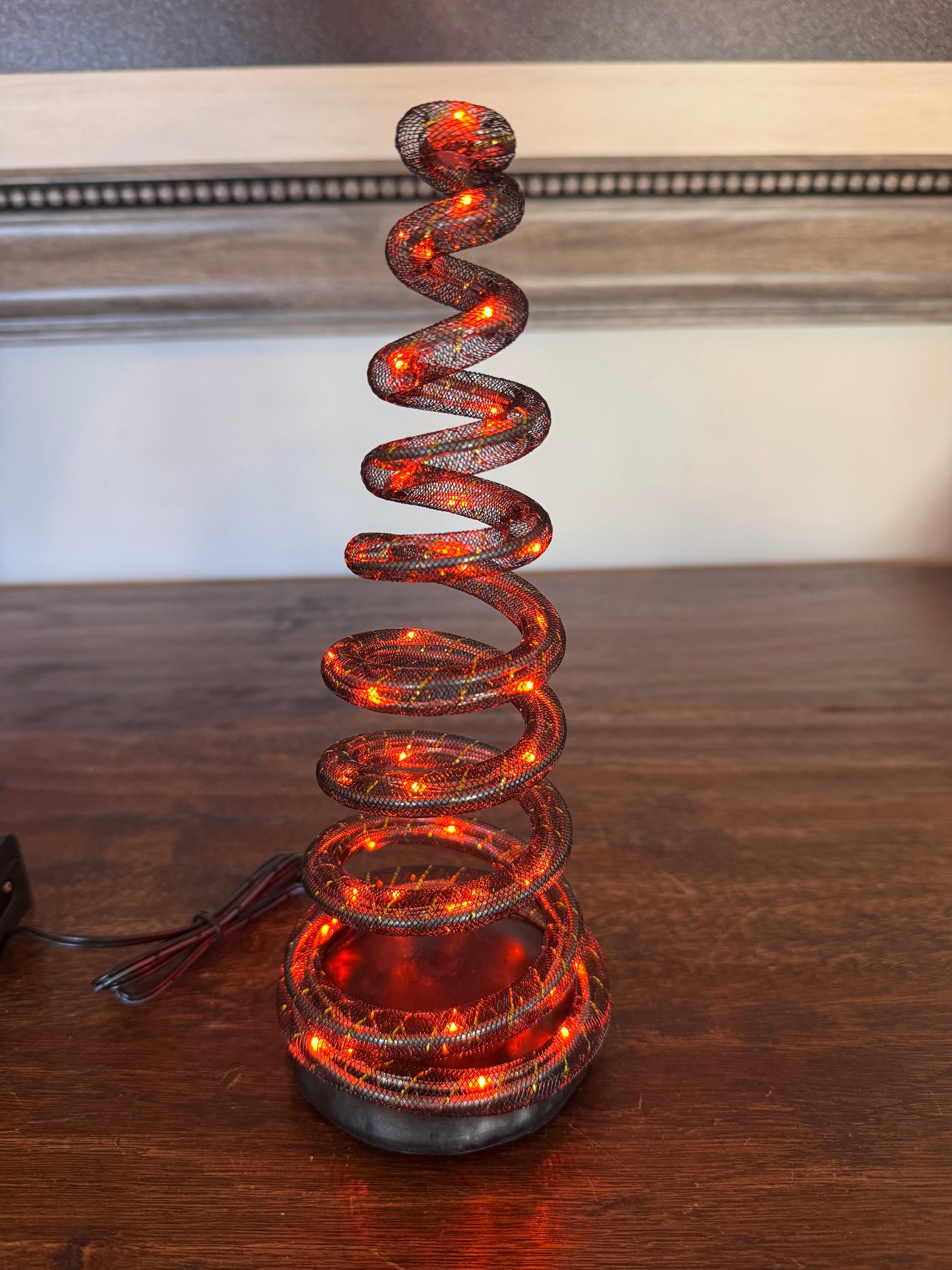 NIB Dept 56 Village Cross Accessory Spiralight LED Tree (Choose Option)