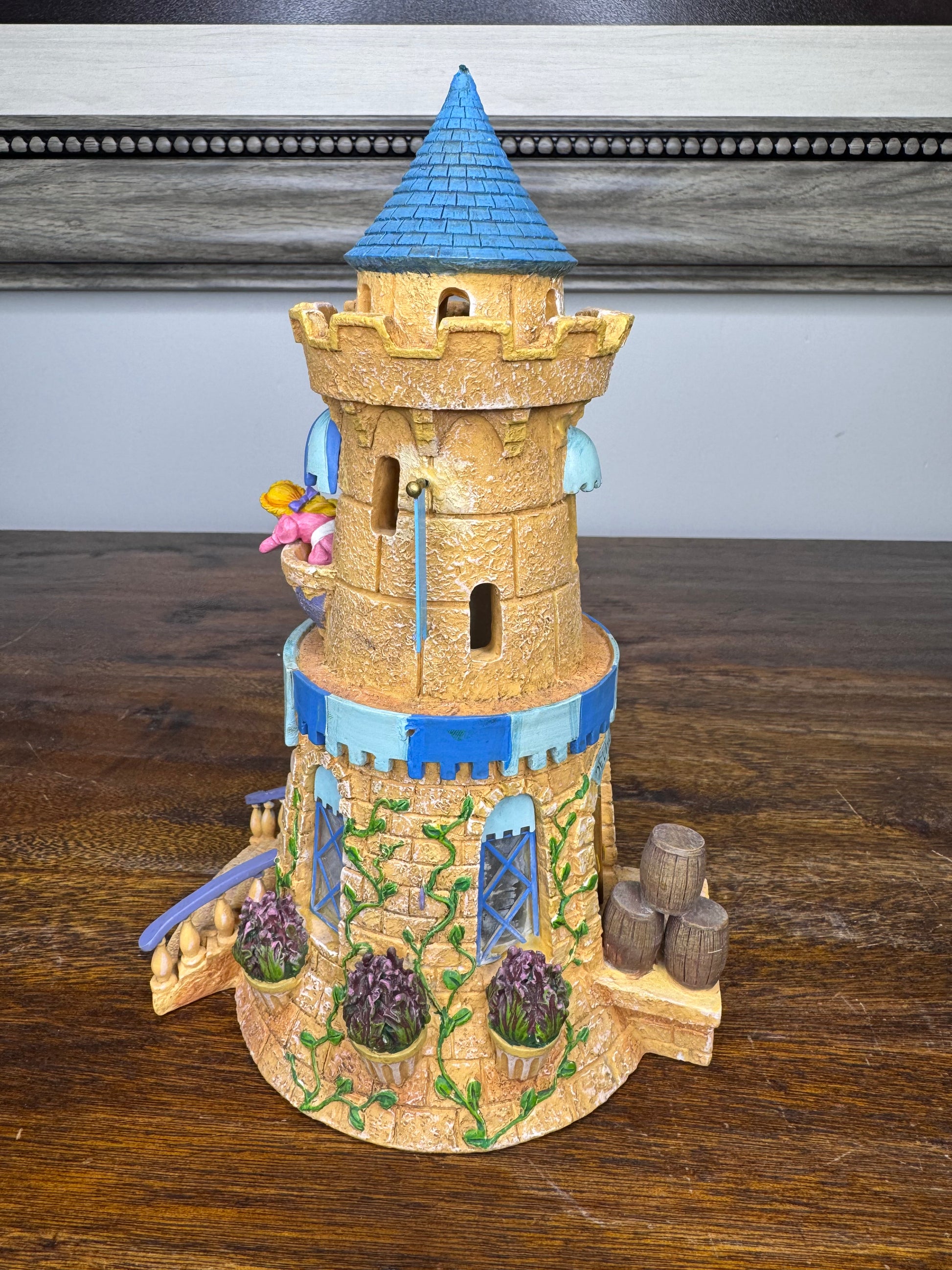 Retired Dept 56 Storybook Village Rapunzel"s Hair Salon w/ Original Box *READ FULL DESCRIPTION*