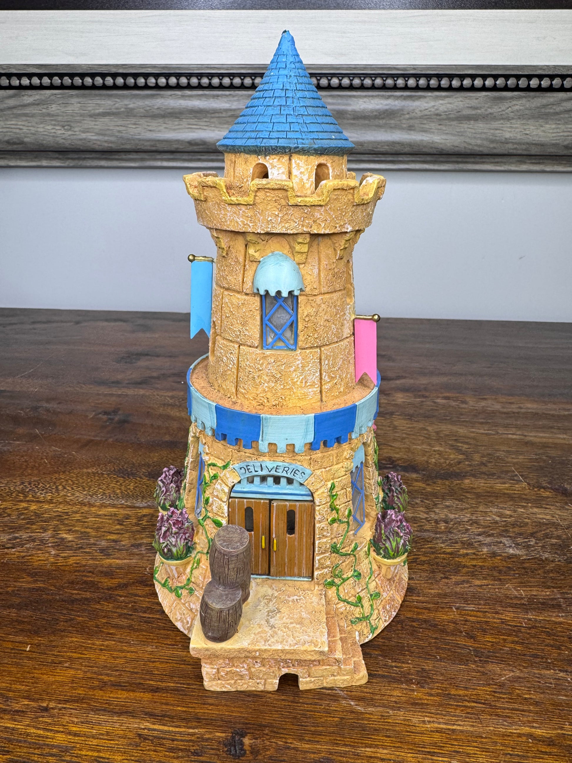Retired Dept 56 Storybook Village Rapunzel"s Hair Salon w/ Original Box *READ FULL DESCRIPTION*