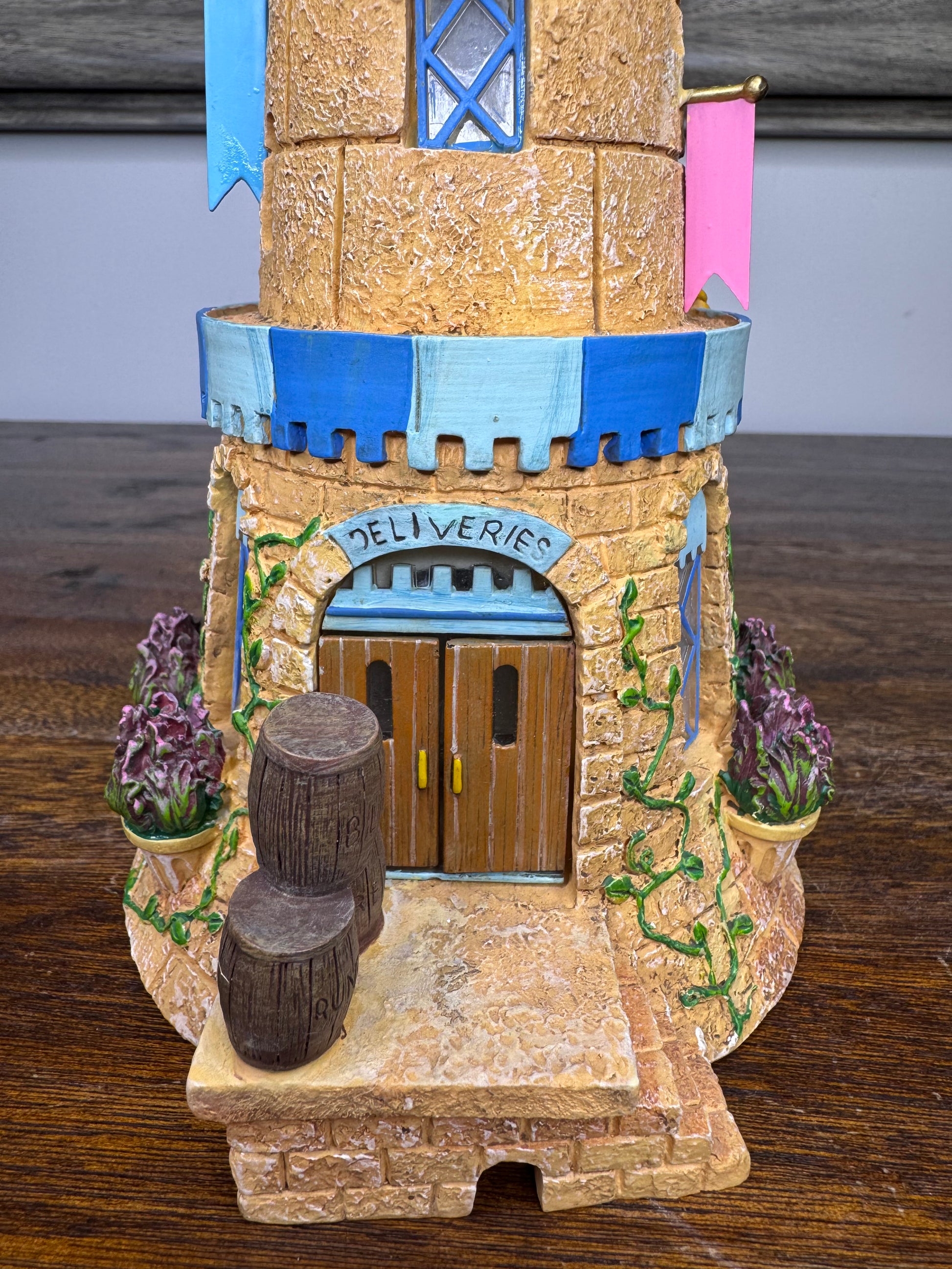 Retired Dept 56 Storybook Village Rapunzel"s Hair Salon w/ Original Box *READ FULL DESCRIPTION*