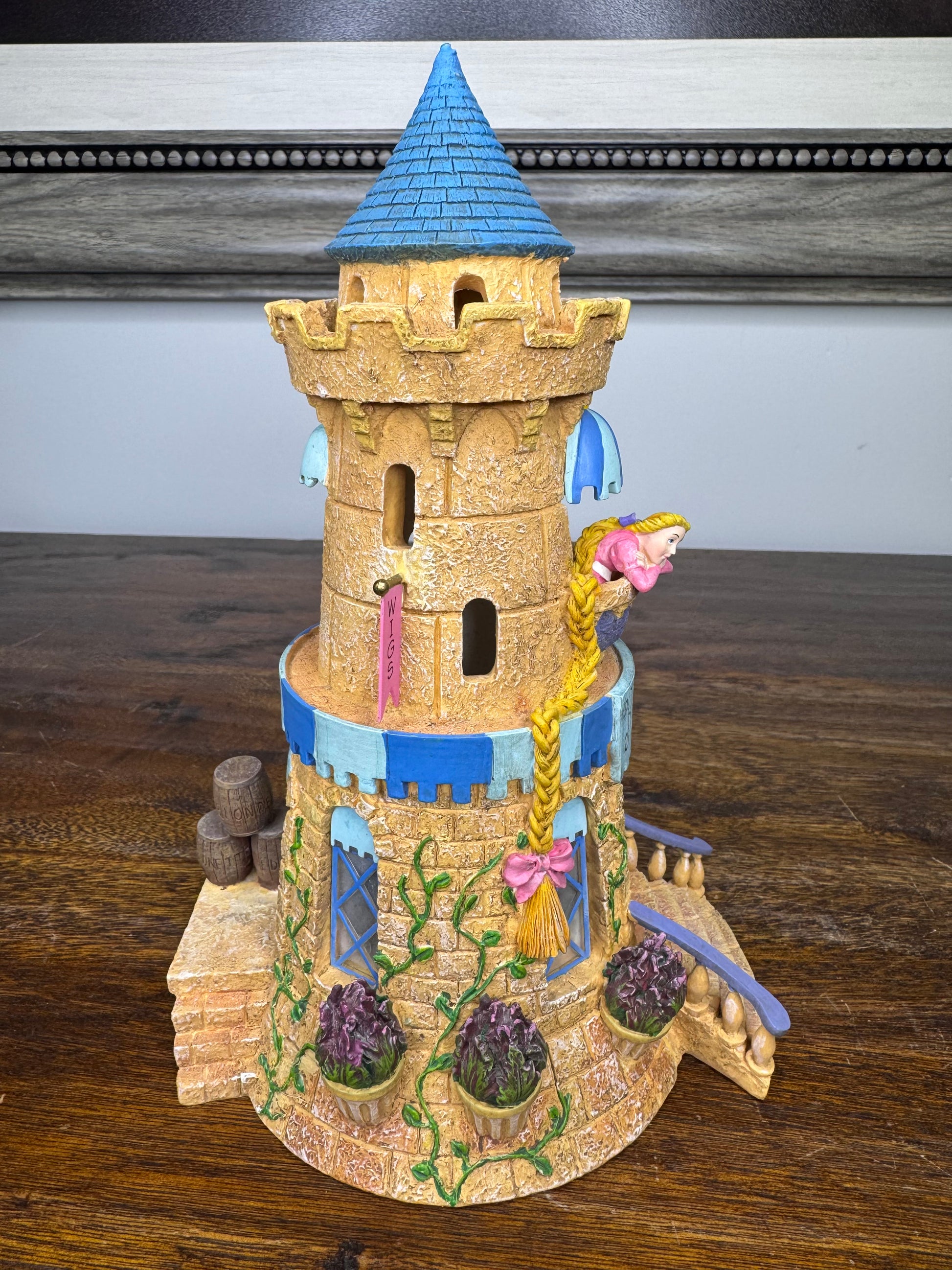 Retired Dept 56 Storybook Village Rapunzel"s Hair Salon w/ Original Box *READ FULL DESCRIPTION*