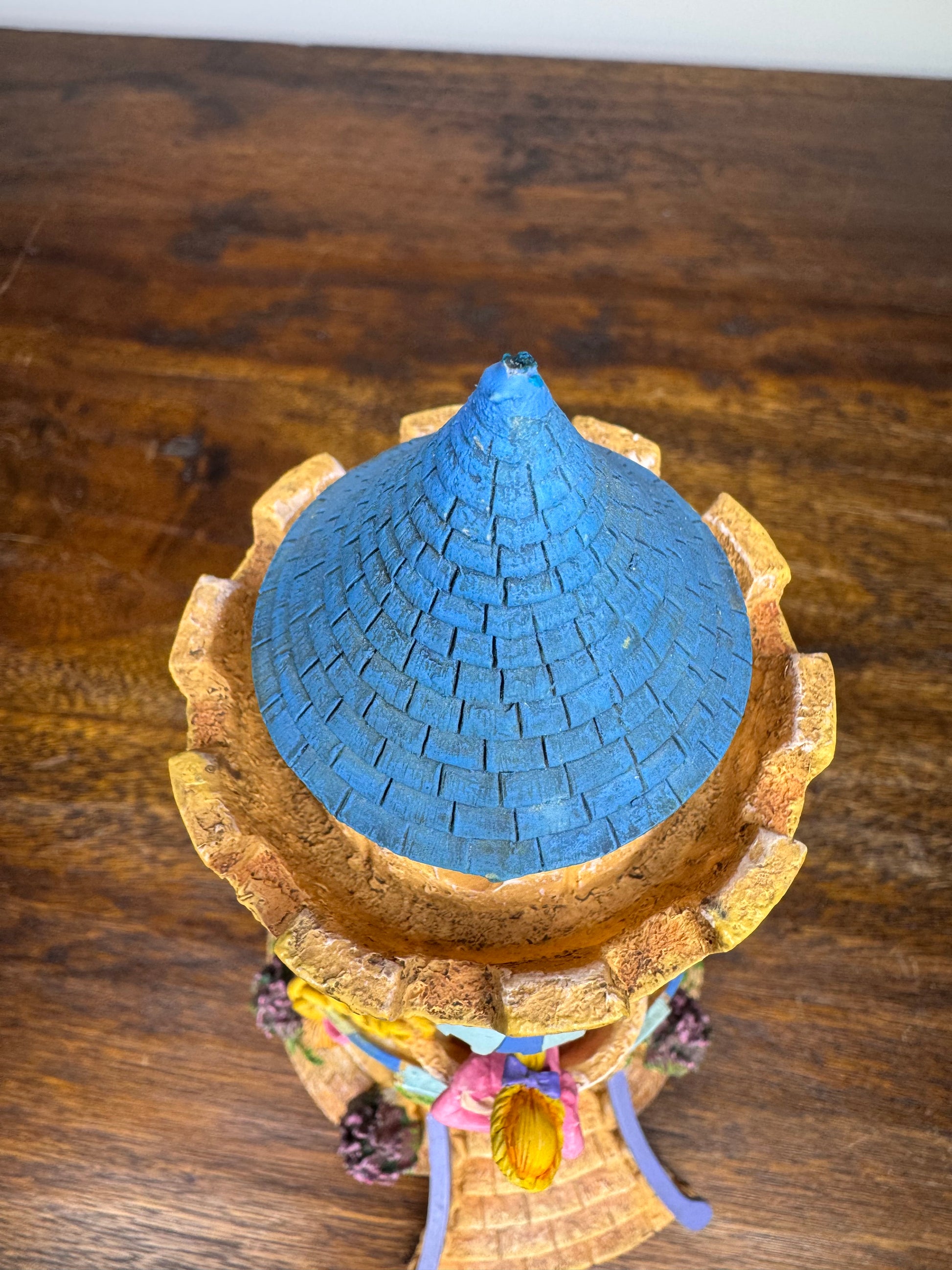 Retired Dept 56 Storybook Village Rapunzel"s Hair Salon w/ Original Box *READ FULL DESCRIPTION*