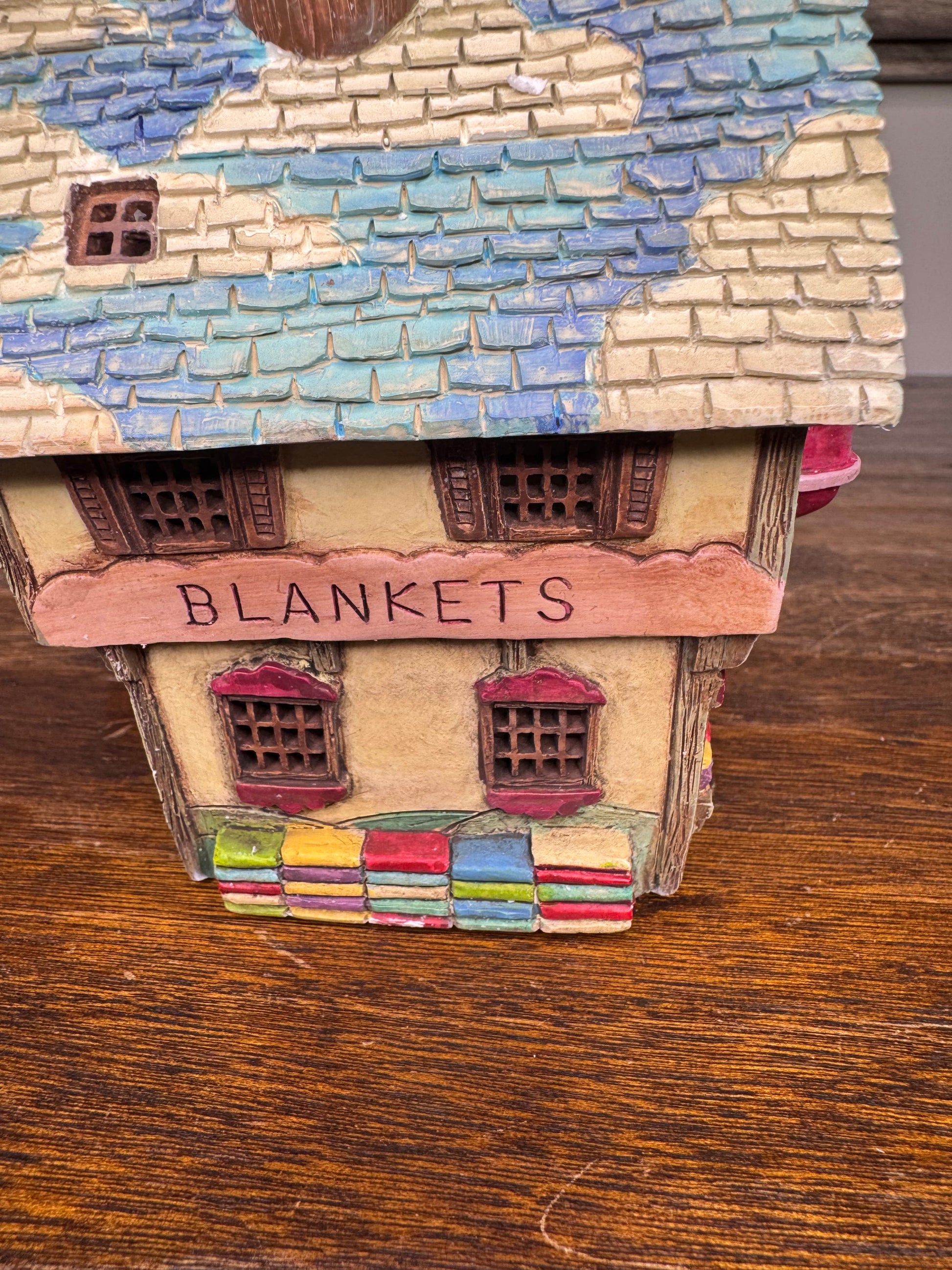 Retired Dept 56 Storybook Village "Little Bo Peep's Woolery" Light Up Building w/Original Box