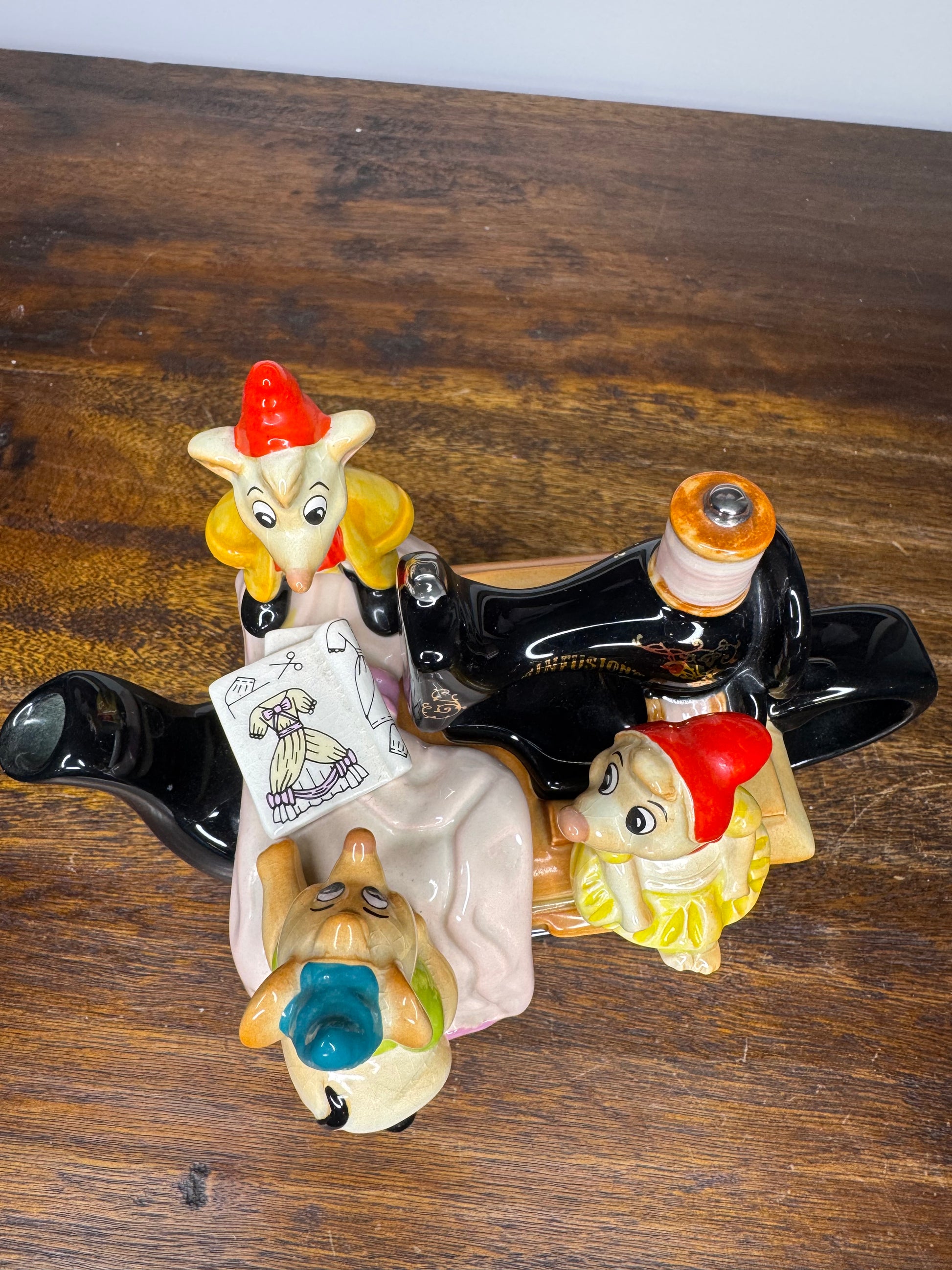 Vintage 1996 Paul carder Limited Edition Disney Cinderella Tea Pot w/ Original Box (No Styrofoam Insert)