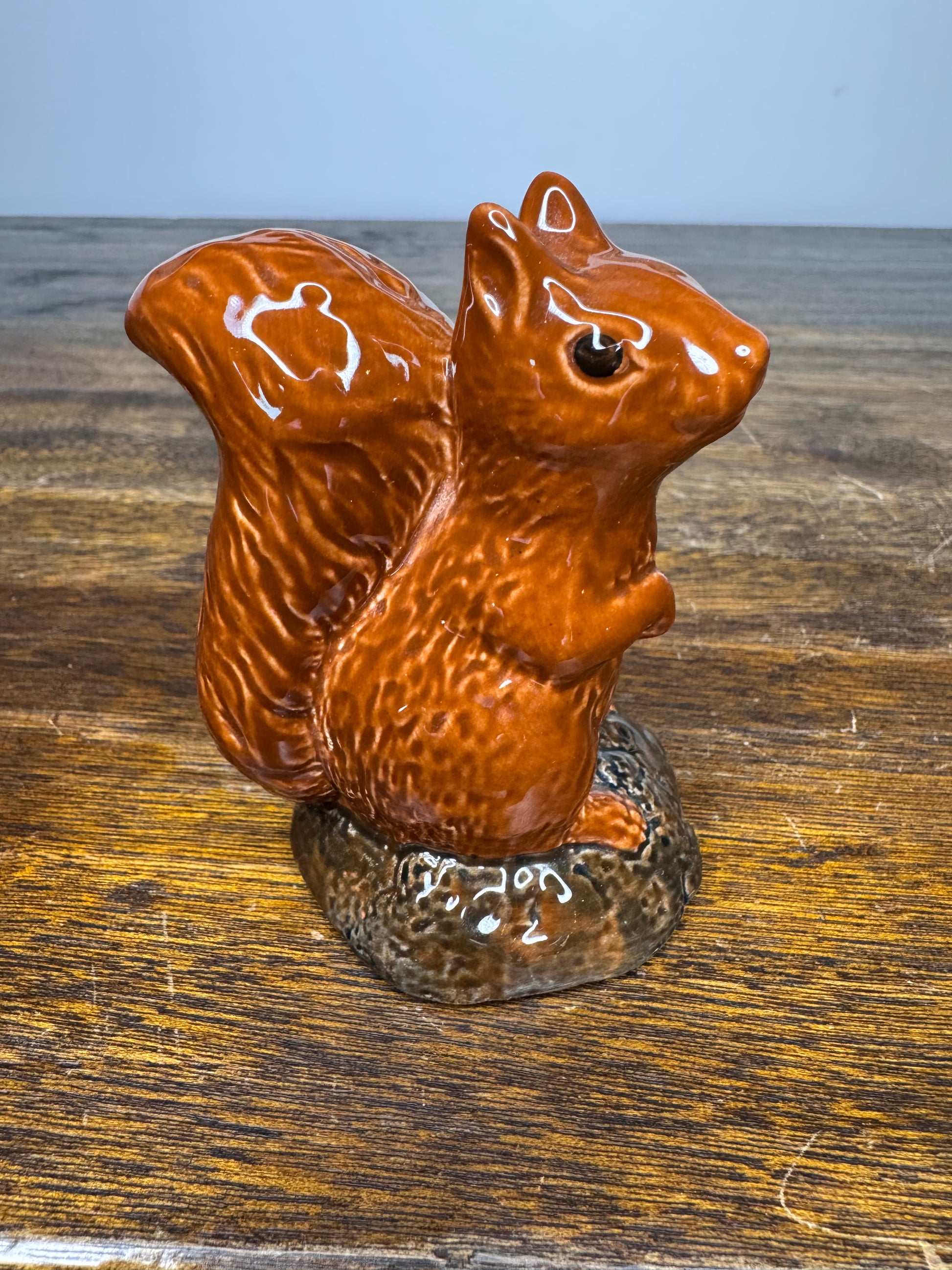 Small Vintage Beswick Beneagles Scotch Whisky Squirrel Decanter