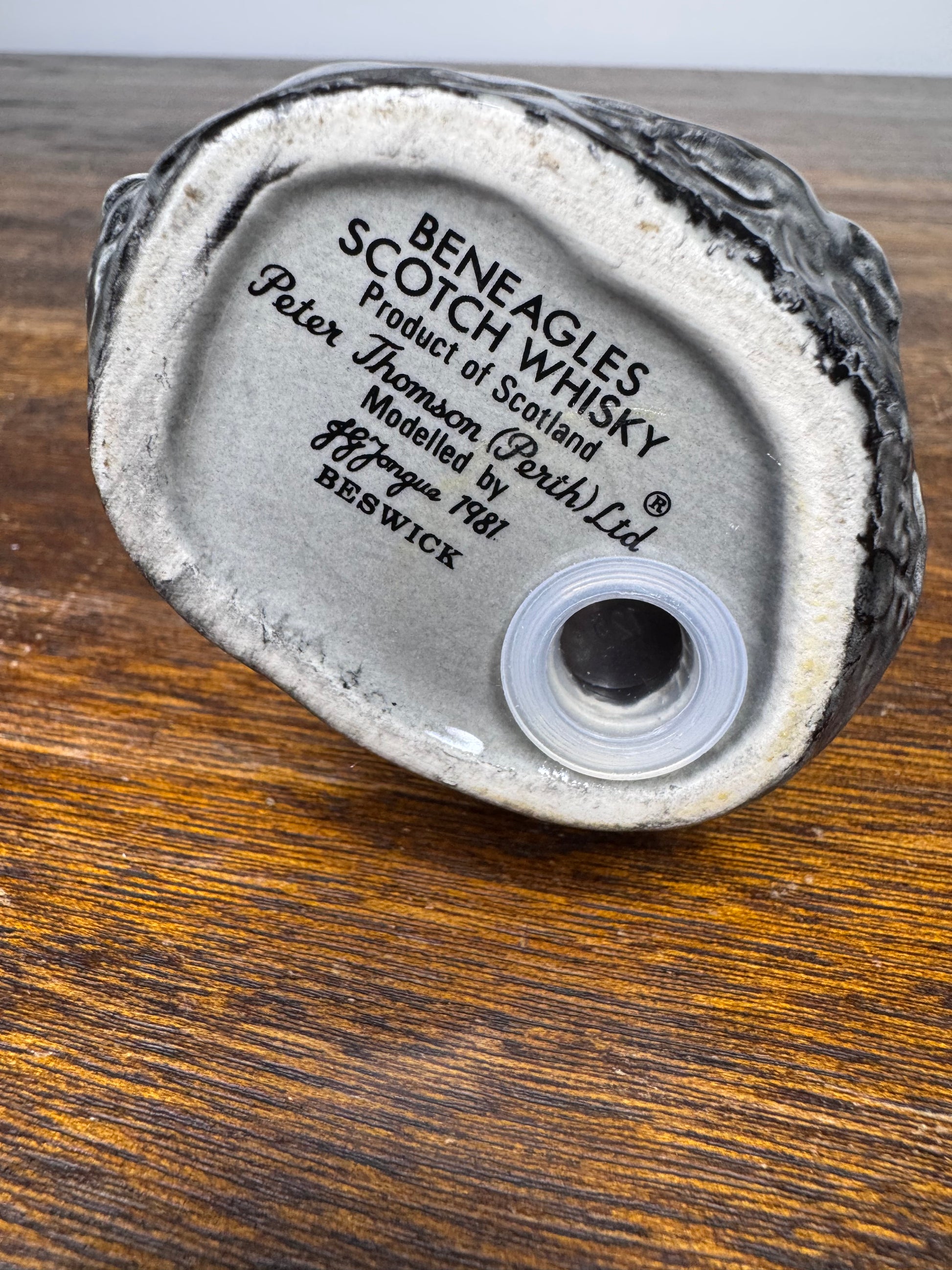 Small Vintage Beswick Beneagles Scotch Whisky Seal Decanter