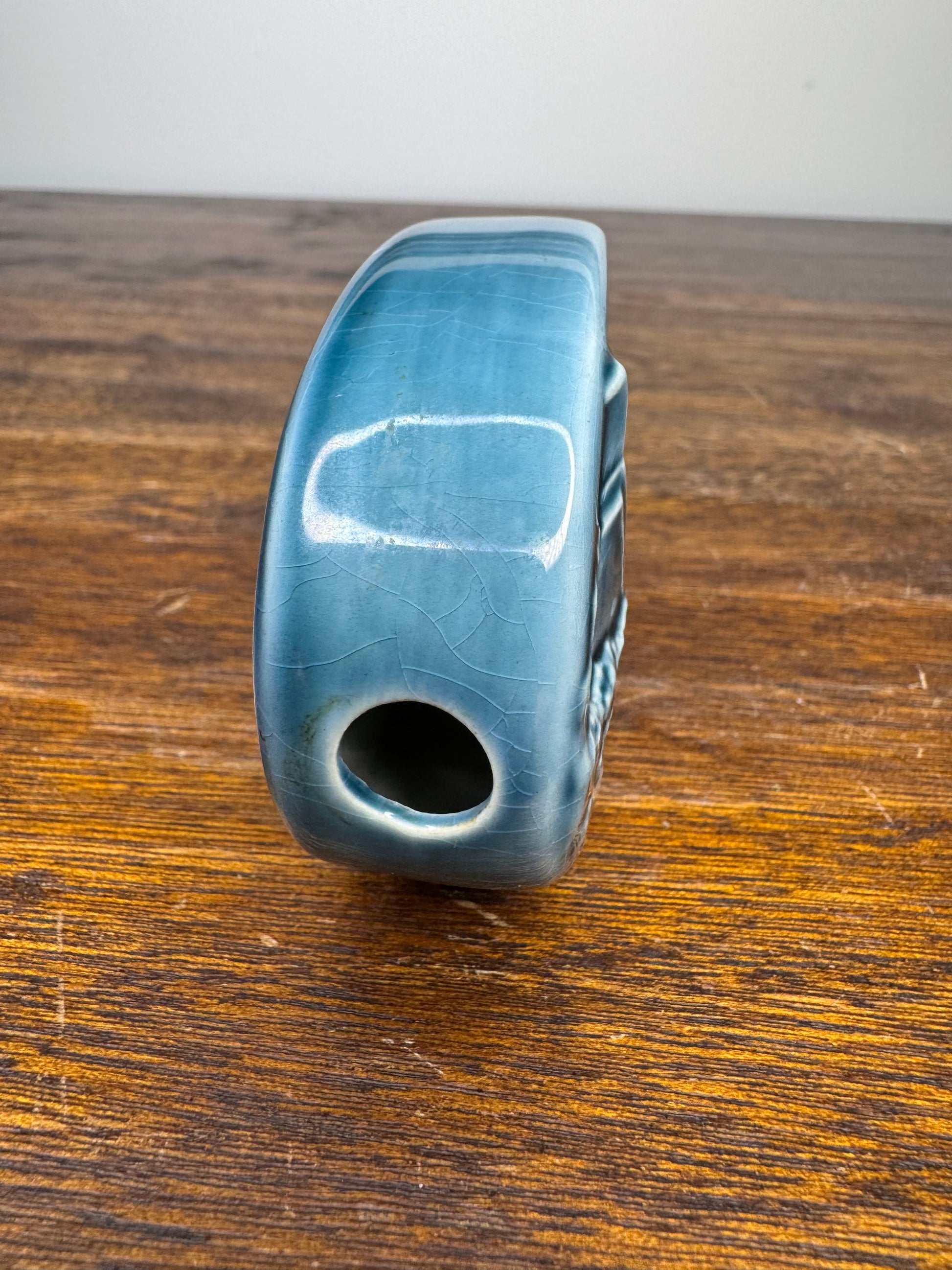 Vintage Small Beneagles Scotch Whisky Decanter w/ Burns Cottage Image