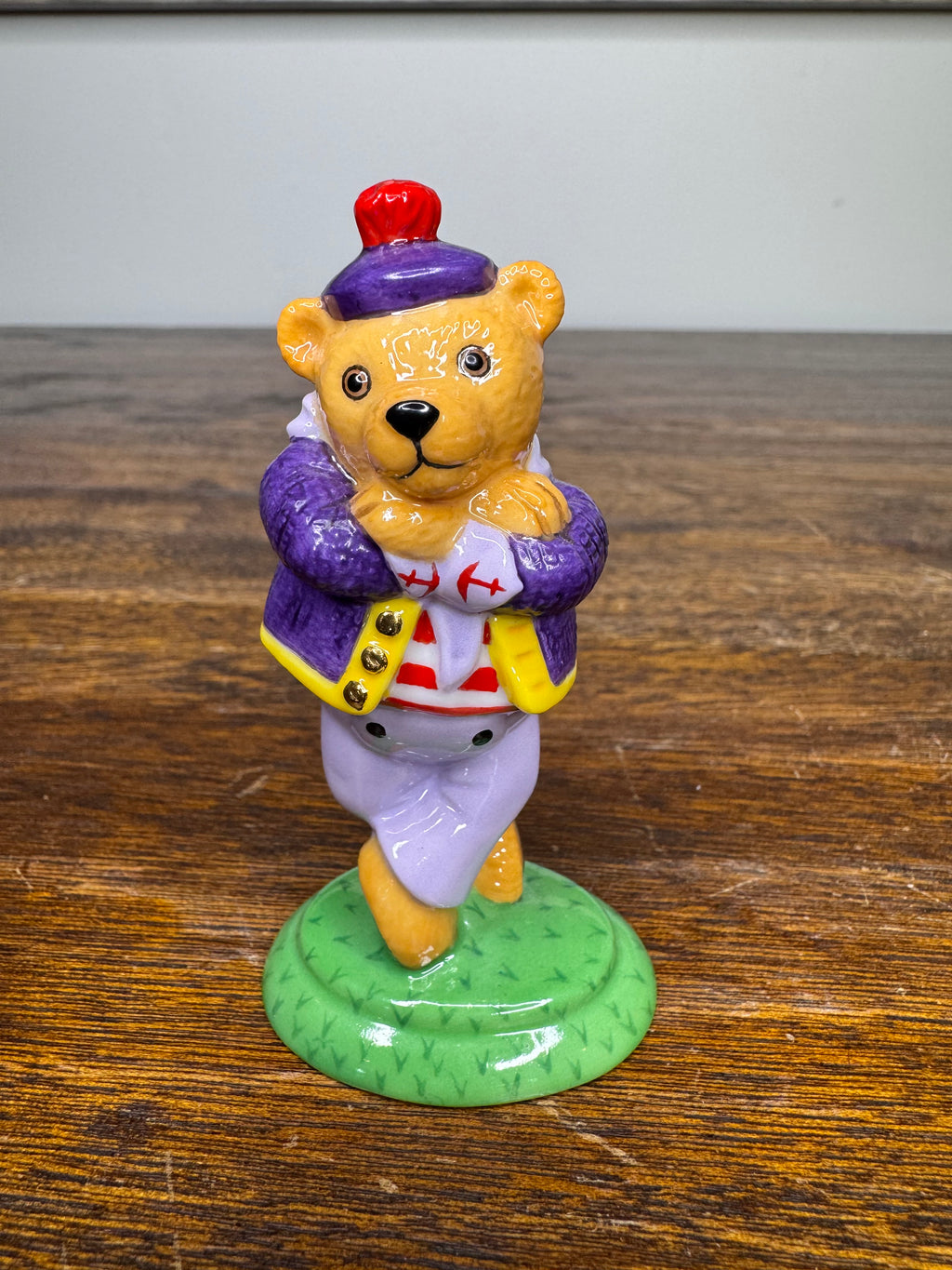 Rare Vintage 2006 Halcyon Days Teddy of the Year Figurine