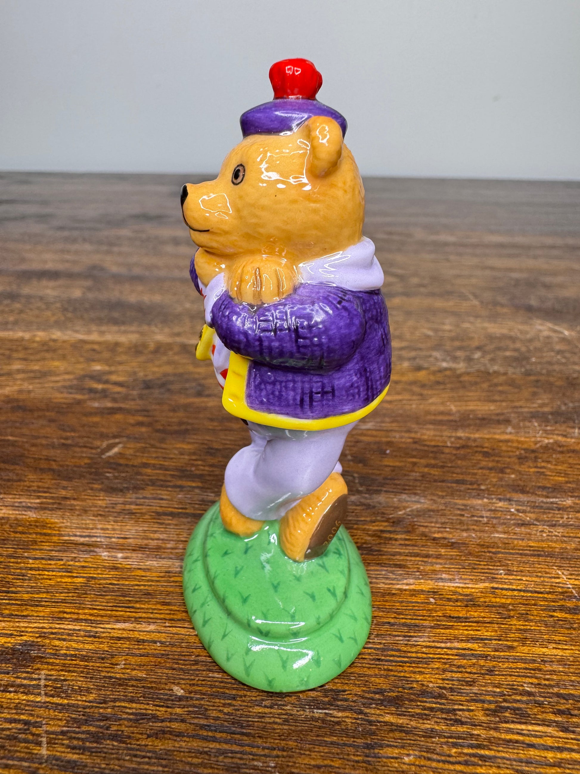Rare Vintage 2006 Halcyon Days Teddy of the Year Figurine