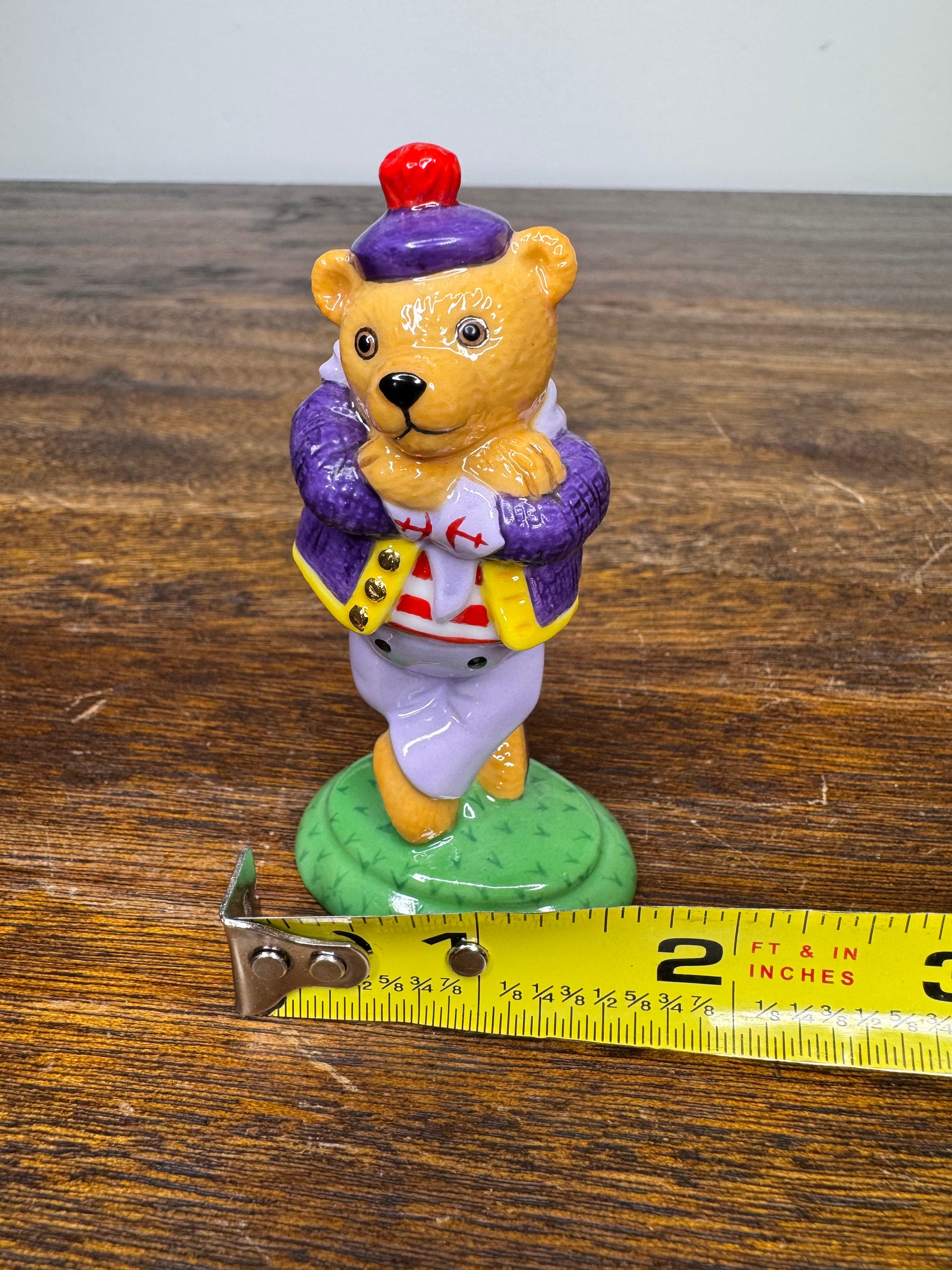 Rare Vintage 2006 Halcyon Days Teddy of the Year Figurine
