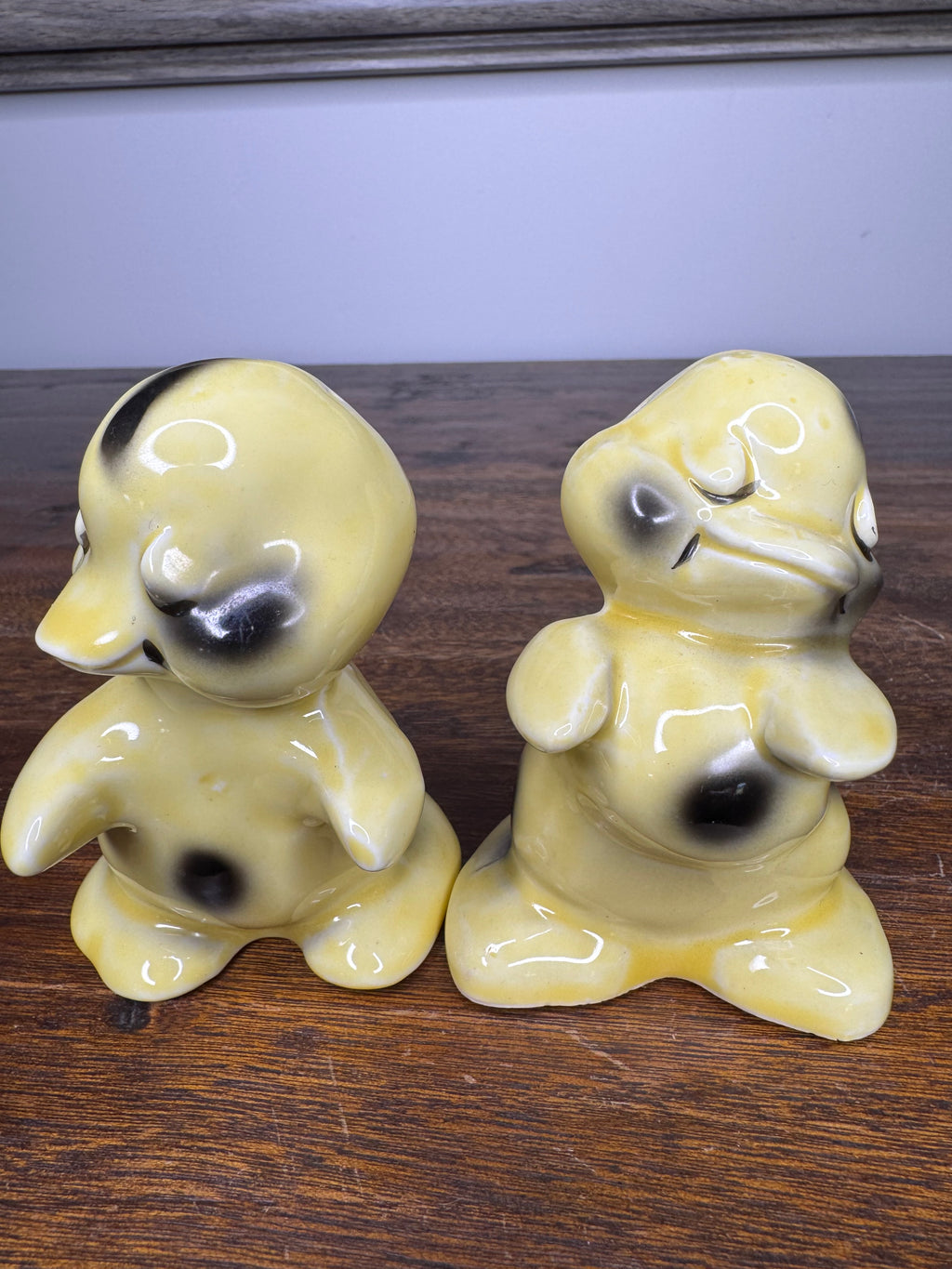 Vintage MCM Van Tellingen Hugging Ducks Salt and Pepper Shakes