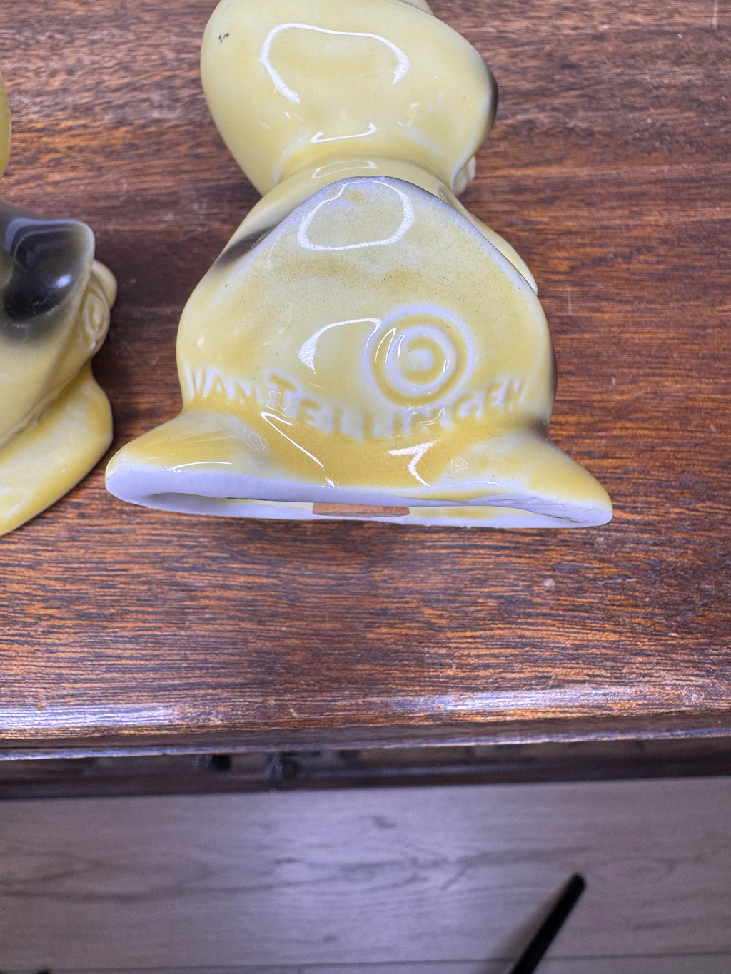 Vintage MCM Van Tellingen Hugging Ducks Salt and Pepper Shakes