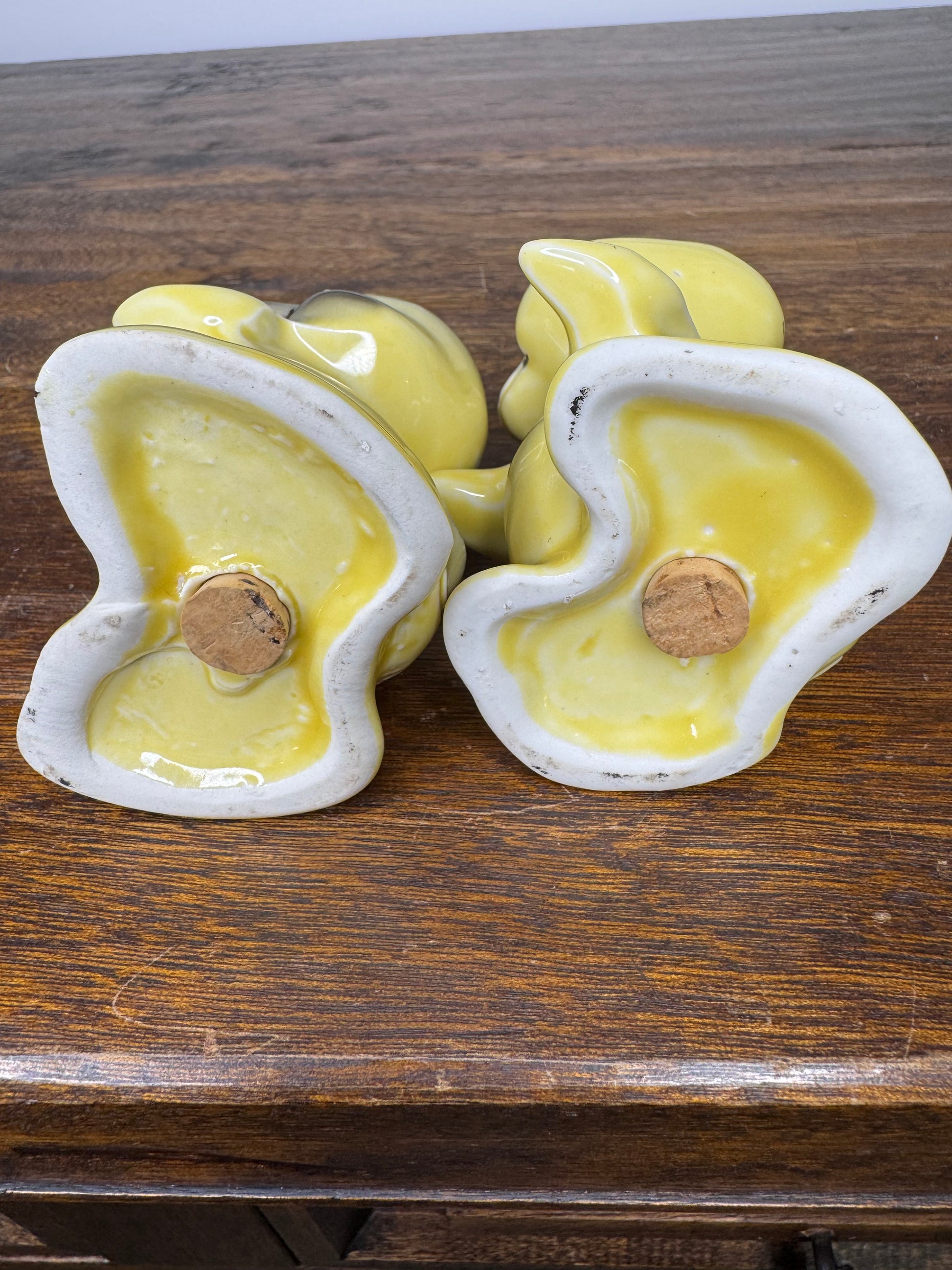 Vintage MCM Van Tellingen Hugging Ducks Salt and Pepper Shakes