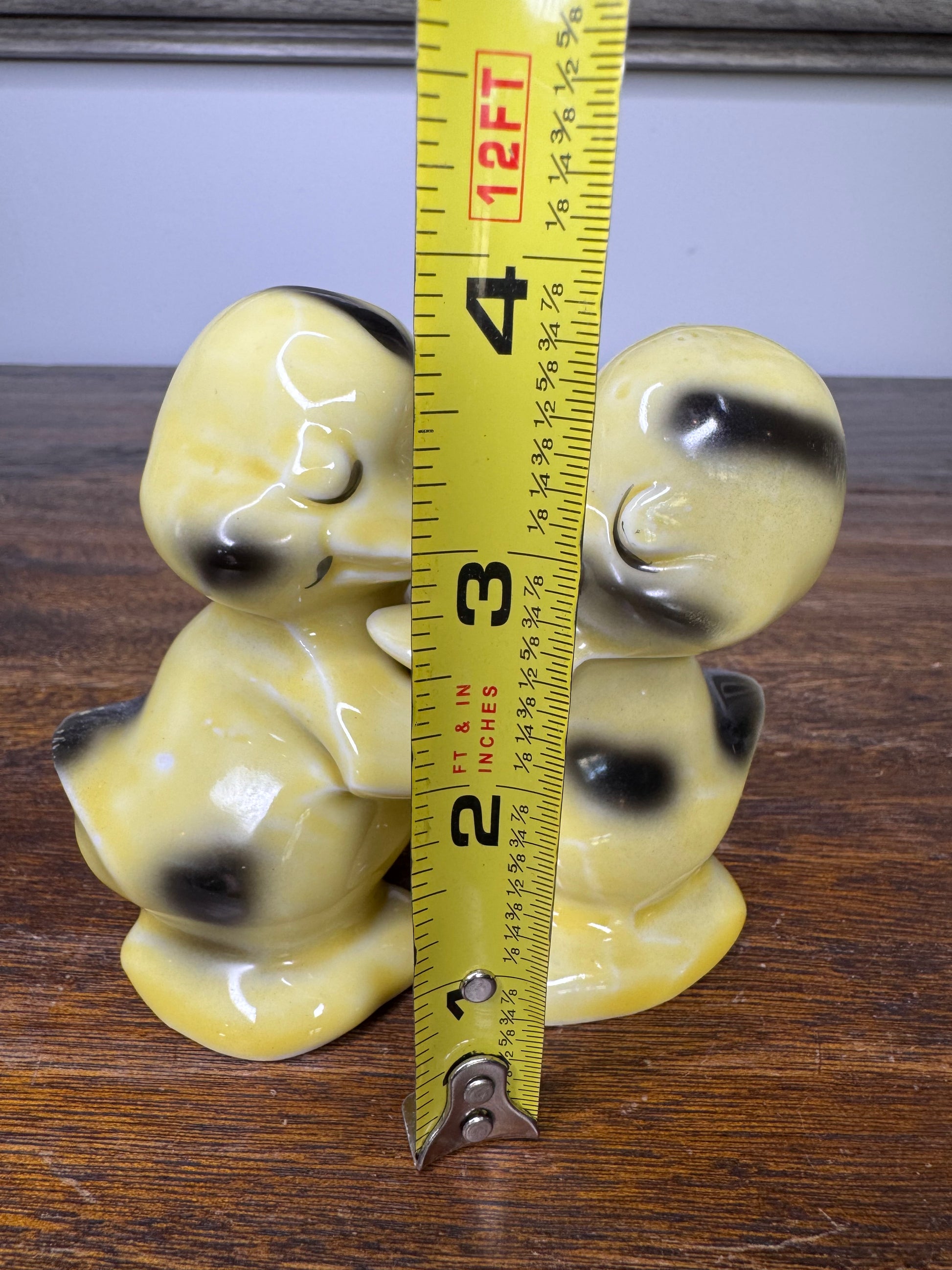 Vintage MCM Van Tellingen Hugging Ducks Salt and Pepper Shakes