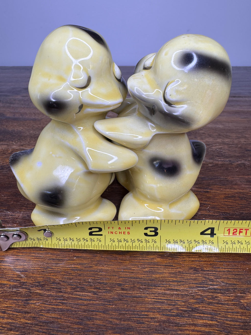 Vintage MCM Van Tellingen Hugging Ducks Salt and Pepper Shakes