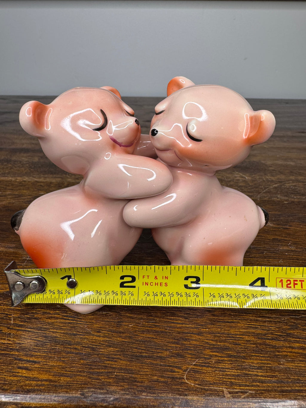 MCM 1950's Van Tellingen Hugging Bears Salt and Pepper Shakers