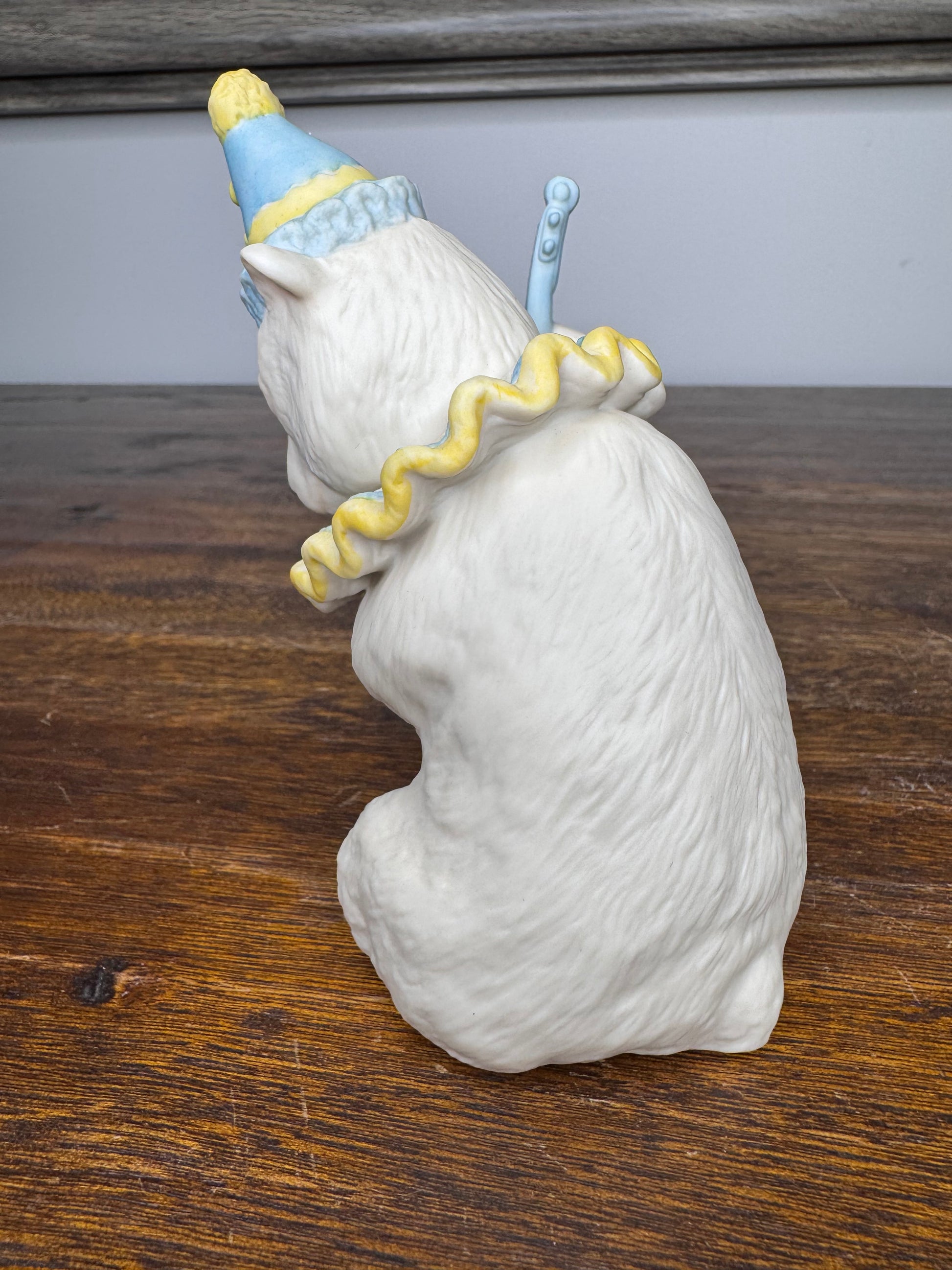 Vintage Cybis Porcelain Polar Bear Playing Cello Figurine