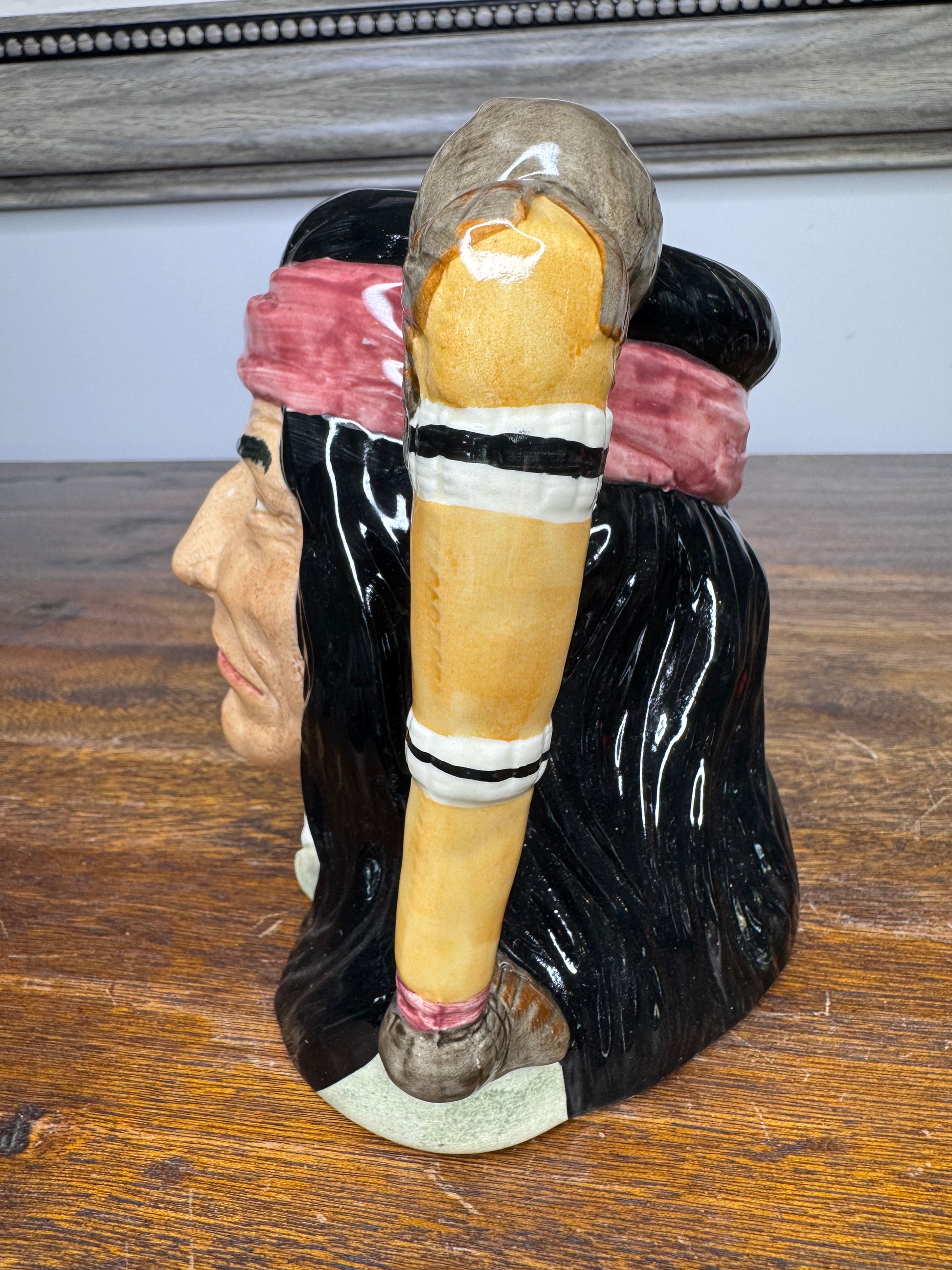 Vintage Royal Doulton Wild West Collection "Geronimo" Character Jug