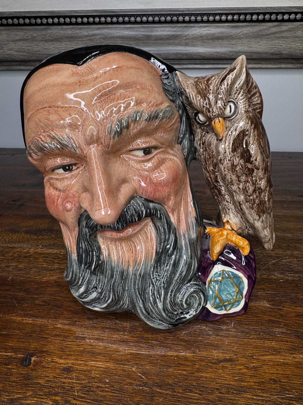 Vintage Royal Doulton Merlin Toby Jug
