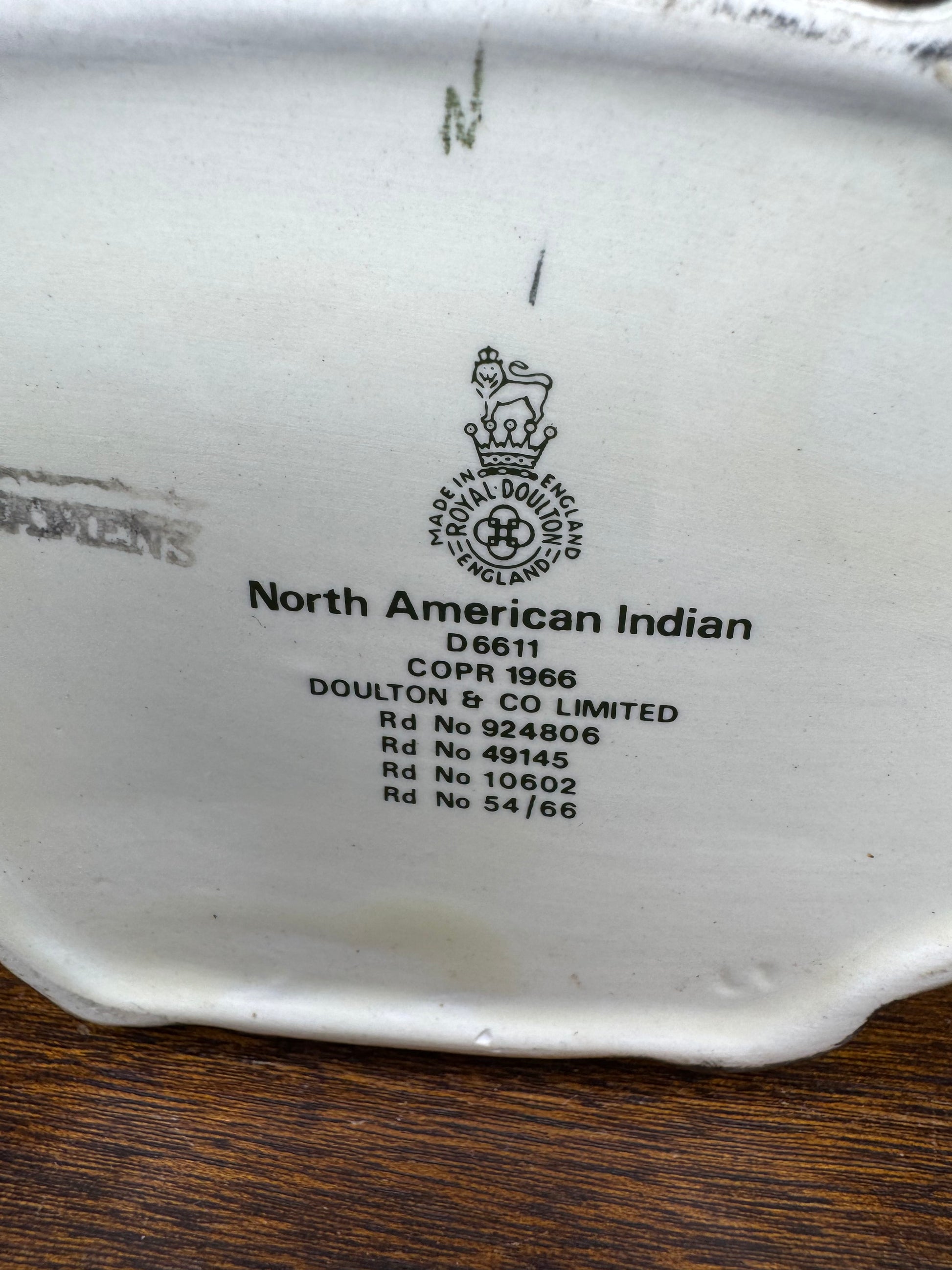 Vintage Royal Doulton North American Indian Toby Jug