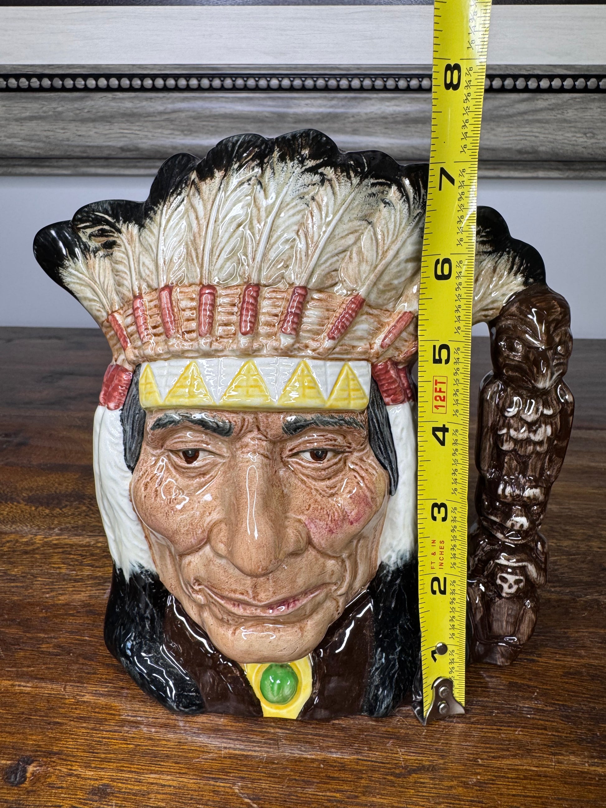 Vintage Royal Doulton North American Indian Toby Jug