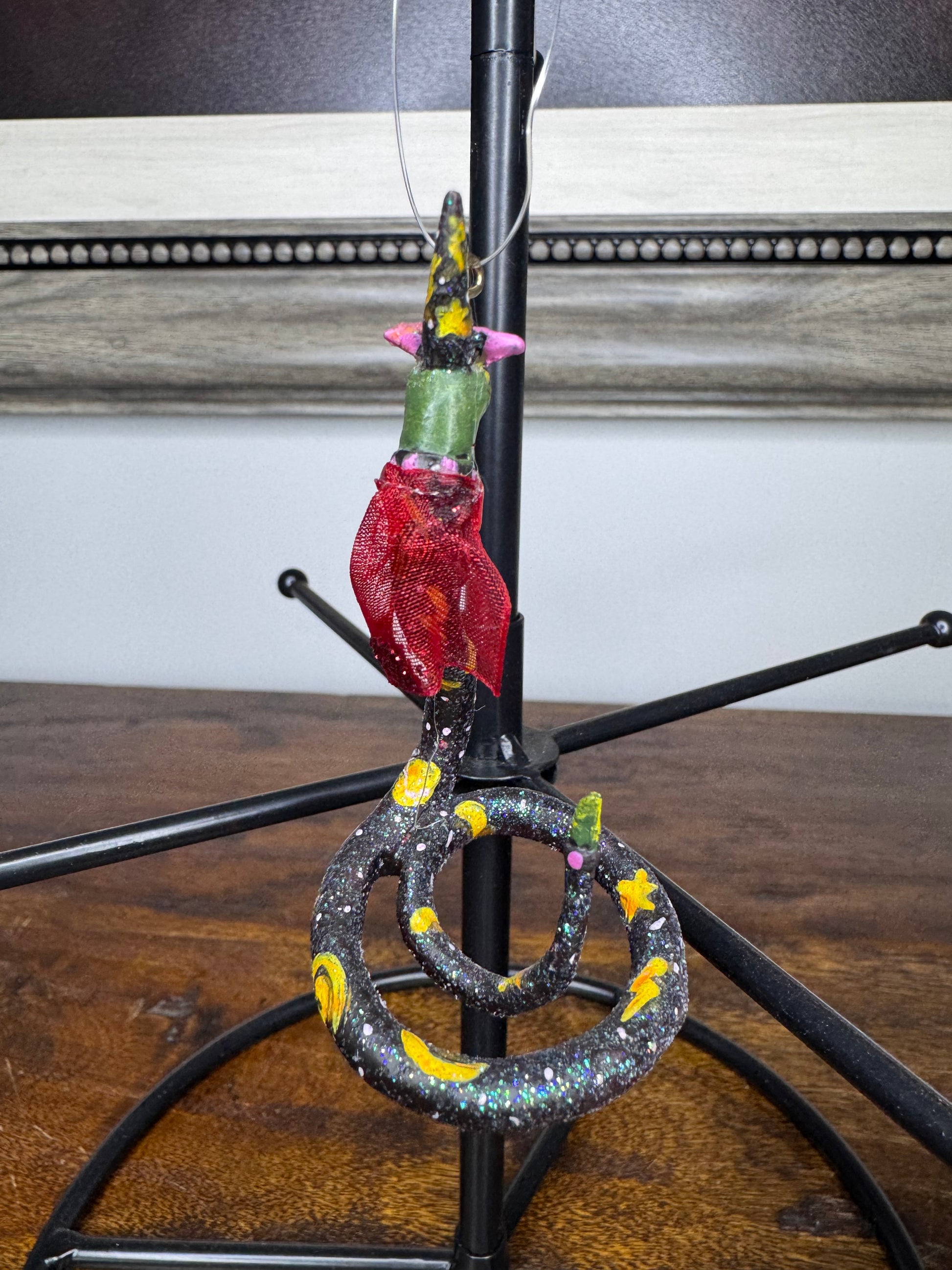 Dept 56 Krinkles Patience Brewster Mini Spooky Pets Snake Ornament w/ Original Box