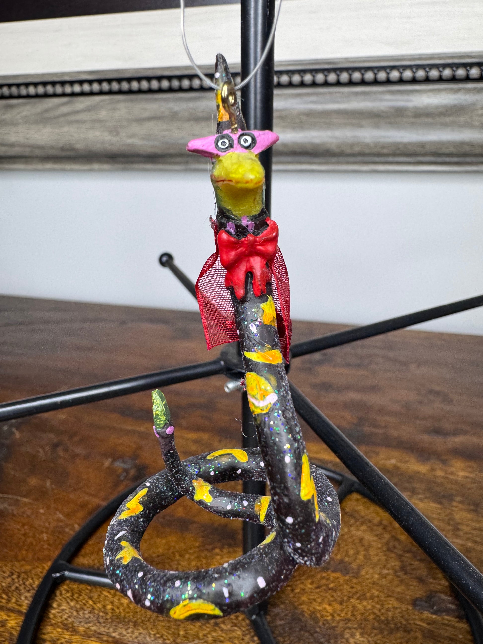 Dept 56 Krinkles Patience Brewster Mini Spooky Pets Snake Ornament w/ Original Box