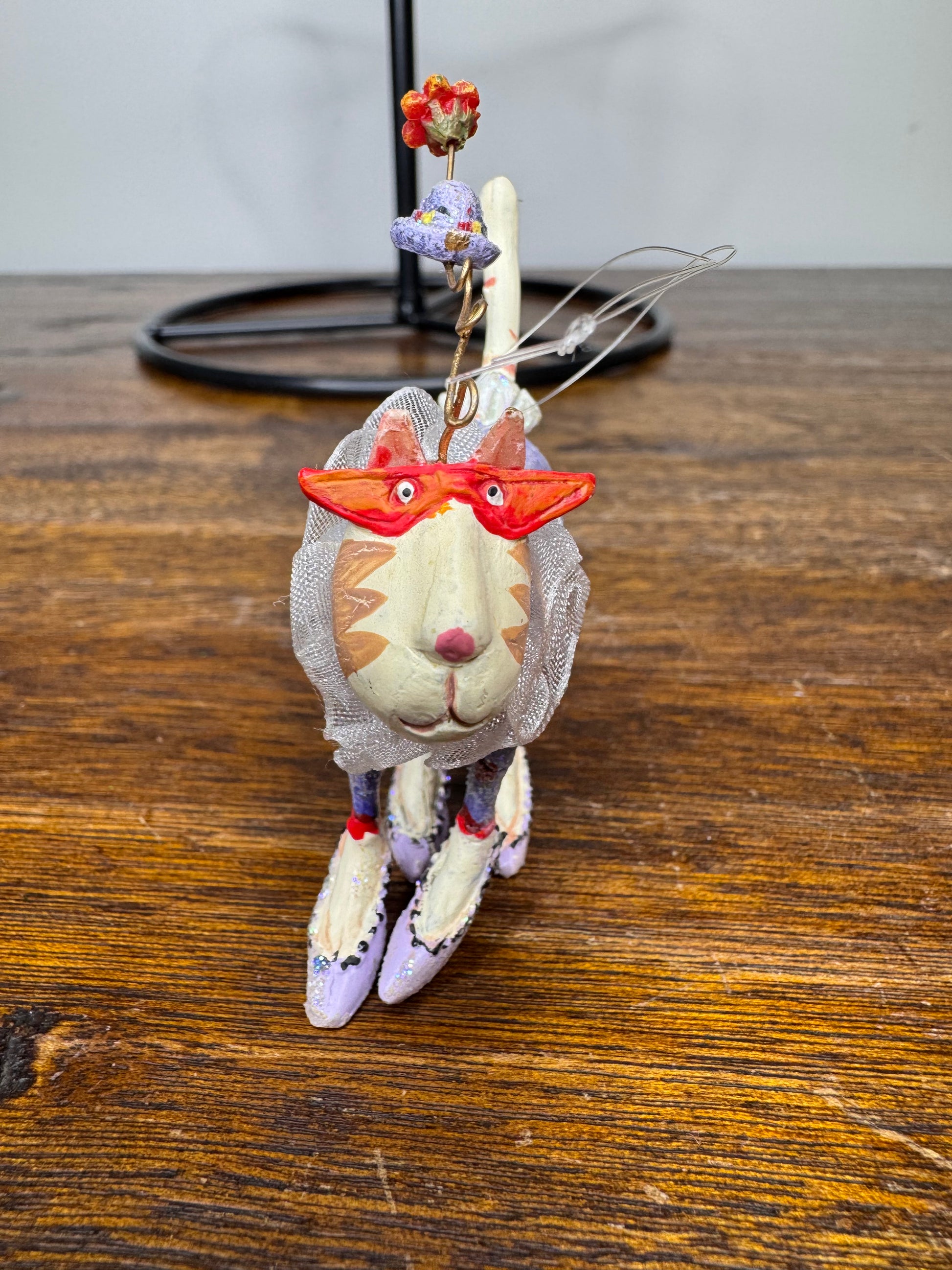 Dept 56 Krinkles Patience Brewster Spooky Mini Pets Cat w/ Original Box