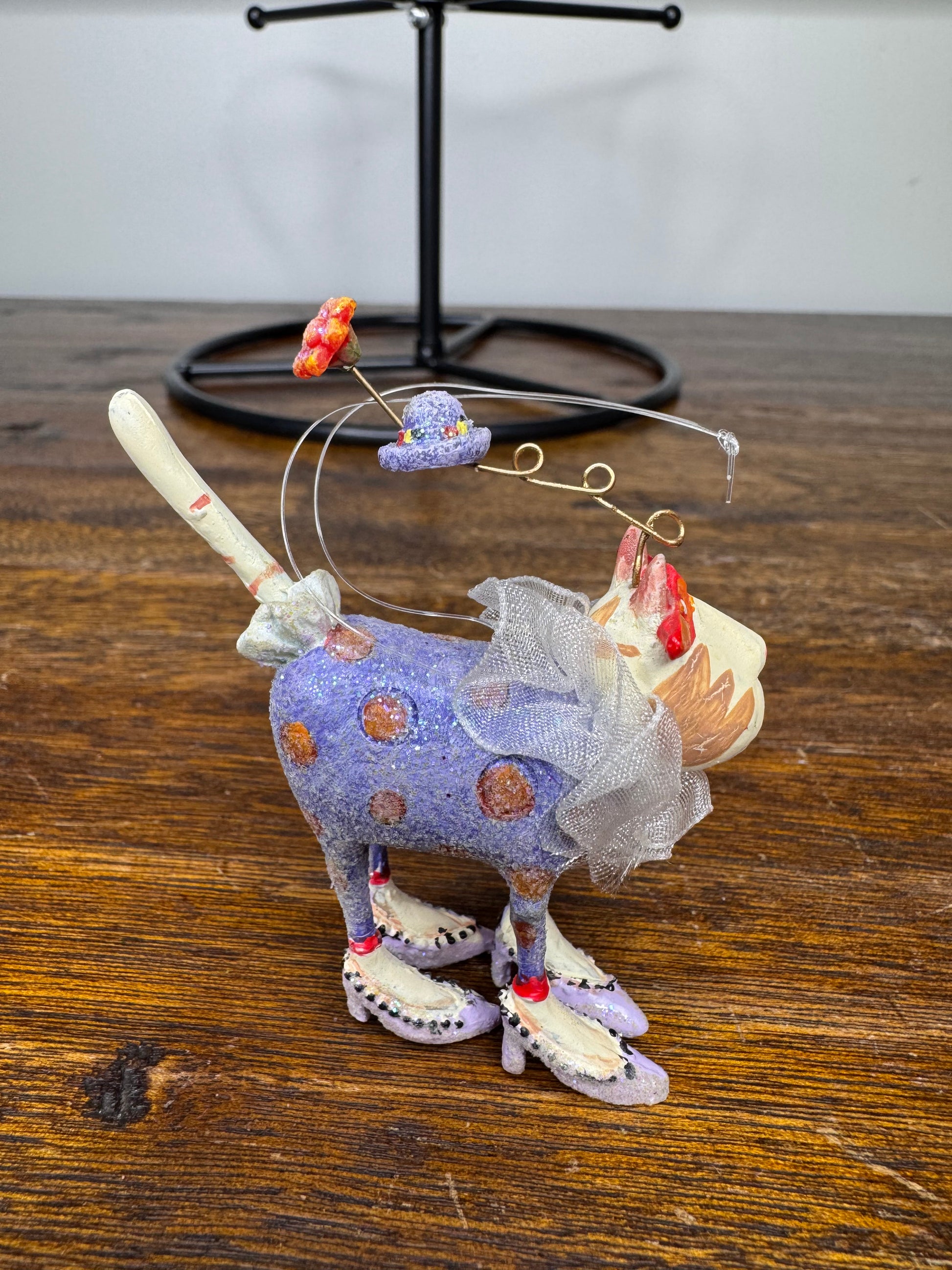 Dept 56 Krinkles Patience Brewster Spooky Mini Pets Cat w/ Original Box