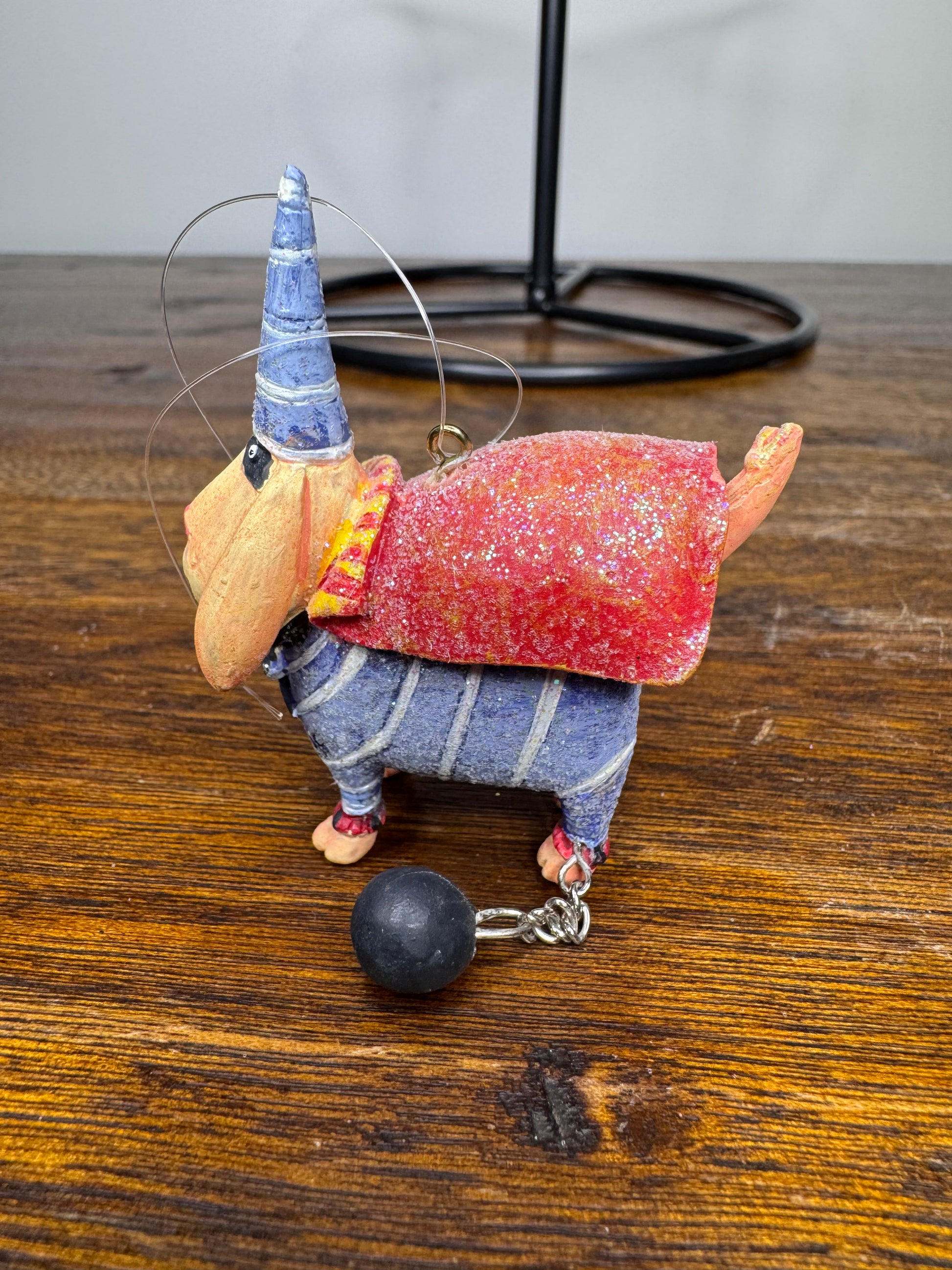 Dept 56 Krinkles Patience Brewster Mini Spooky Pets Bandit Dog w/ Original Box