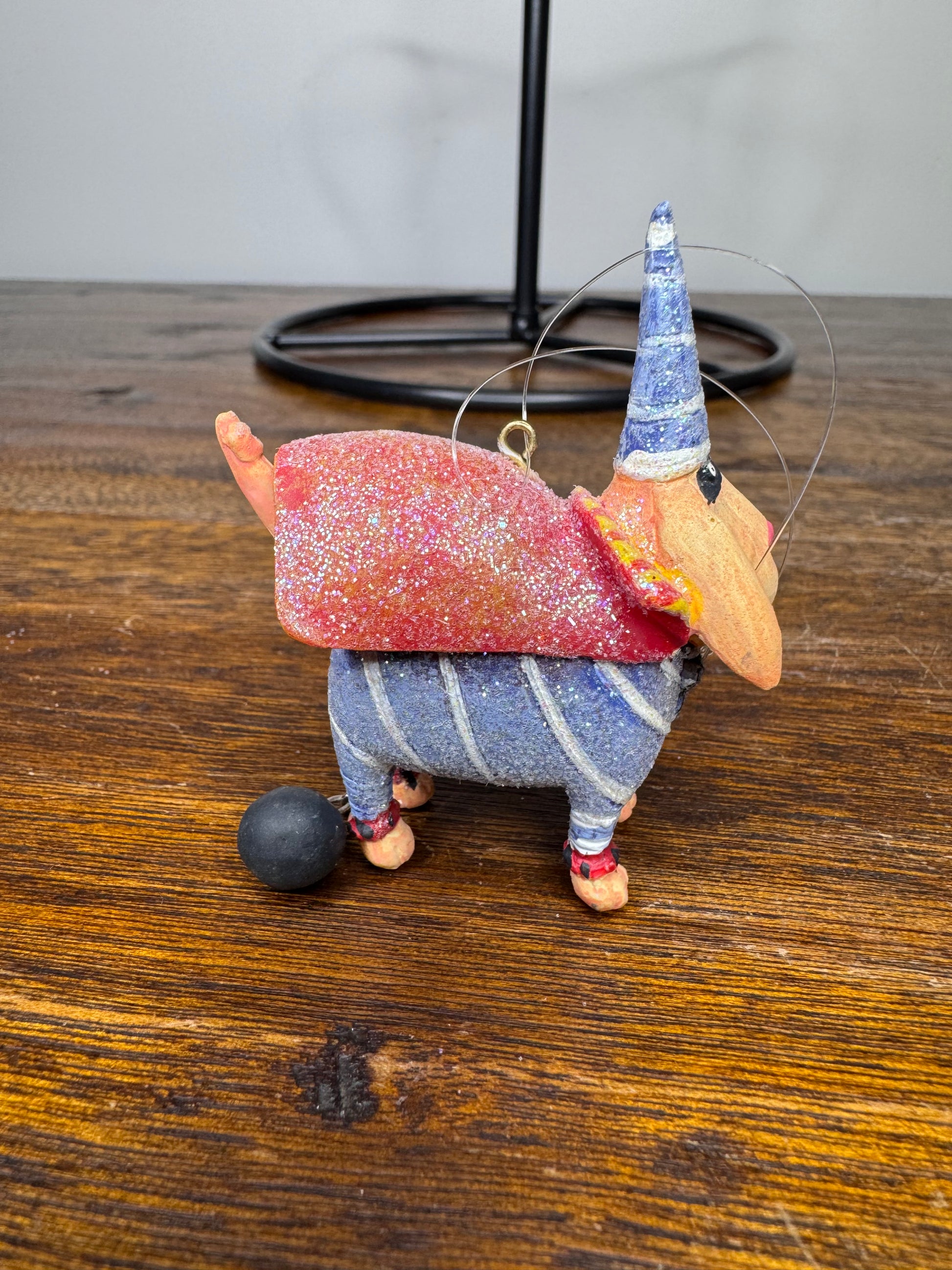 Dept 56 Krinkles Patience Brewster Mini Spooky Pets Bandit Dog w/ Original Box