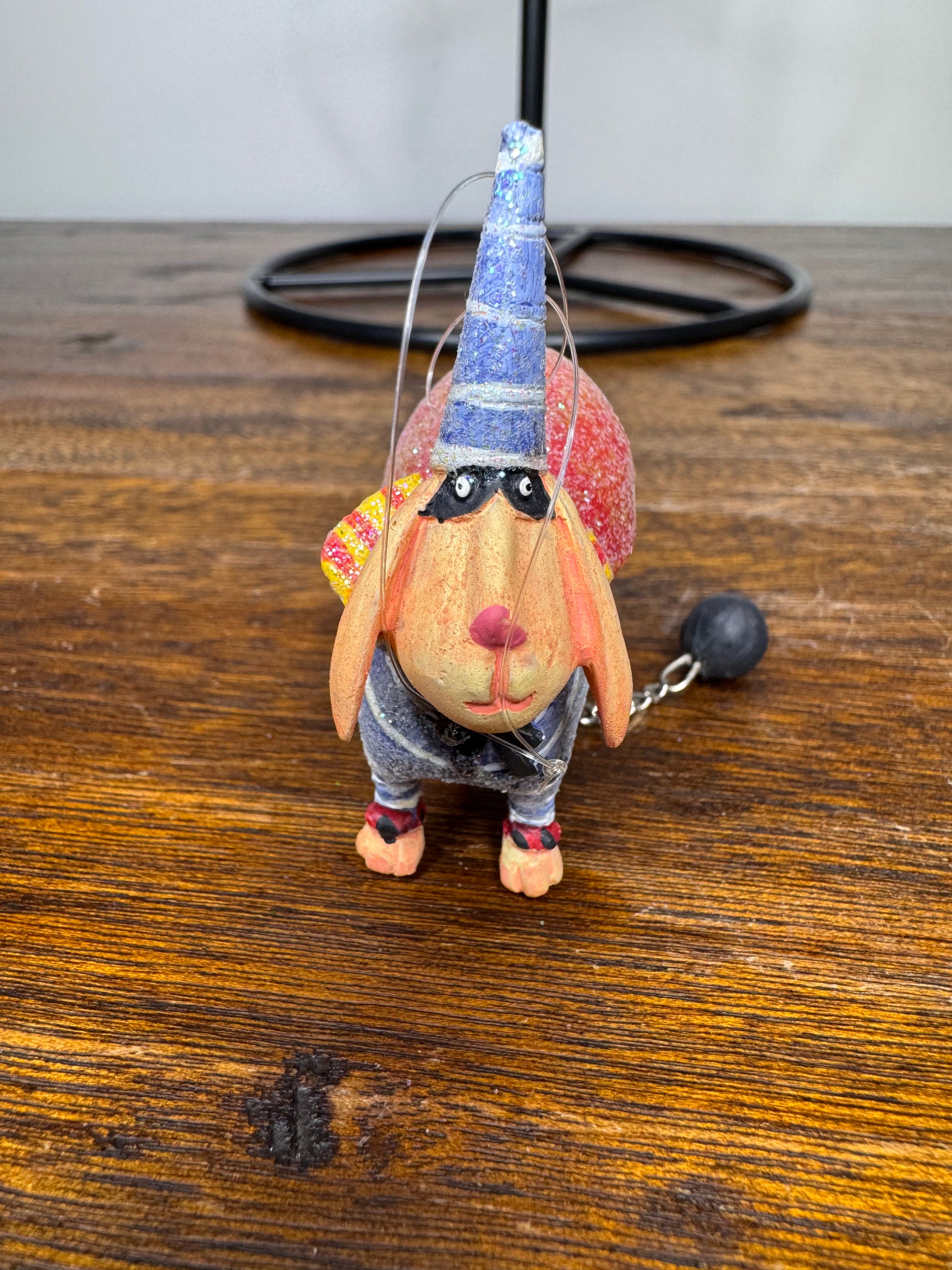 Dept 56 Krinkles Patience Brewster Mini Spooky Pets Bandit Dog w/ Original Box