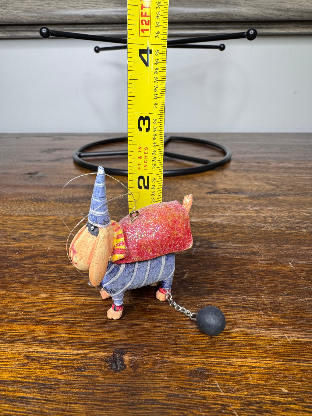 Dept 56 Krinkles Patience Brewster Mini Spooky Pets Bandit Dog w/ Original Box