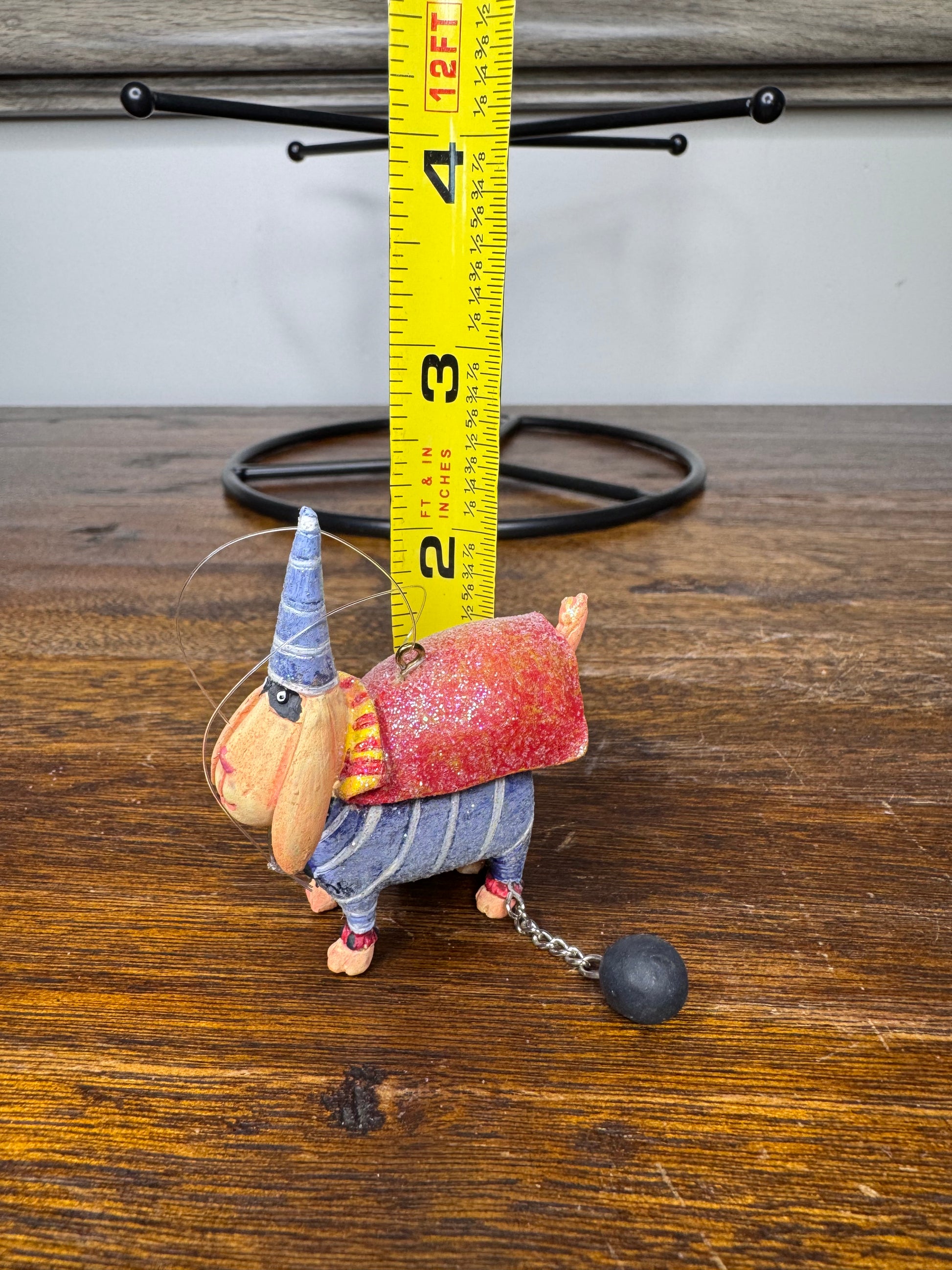 Dept 56 Krinkles Patience Brewster Mini Spooky Pets Bandit Dog w/ Original Box