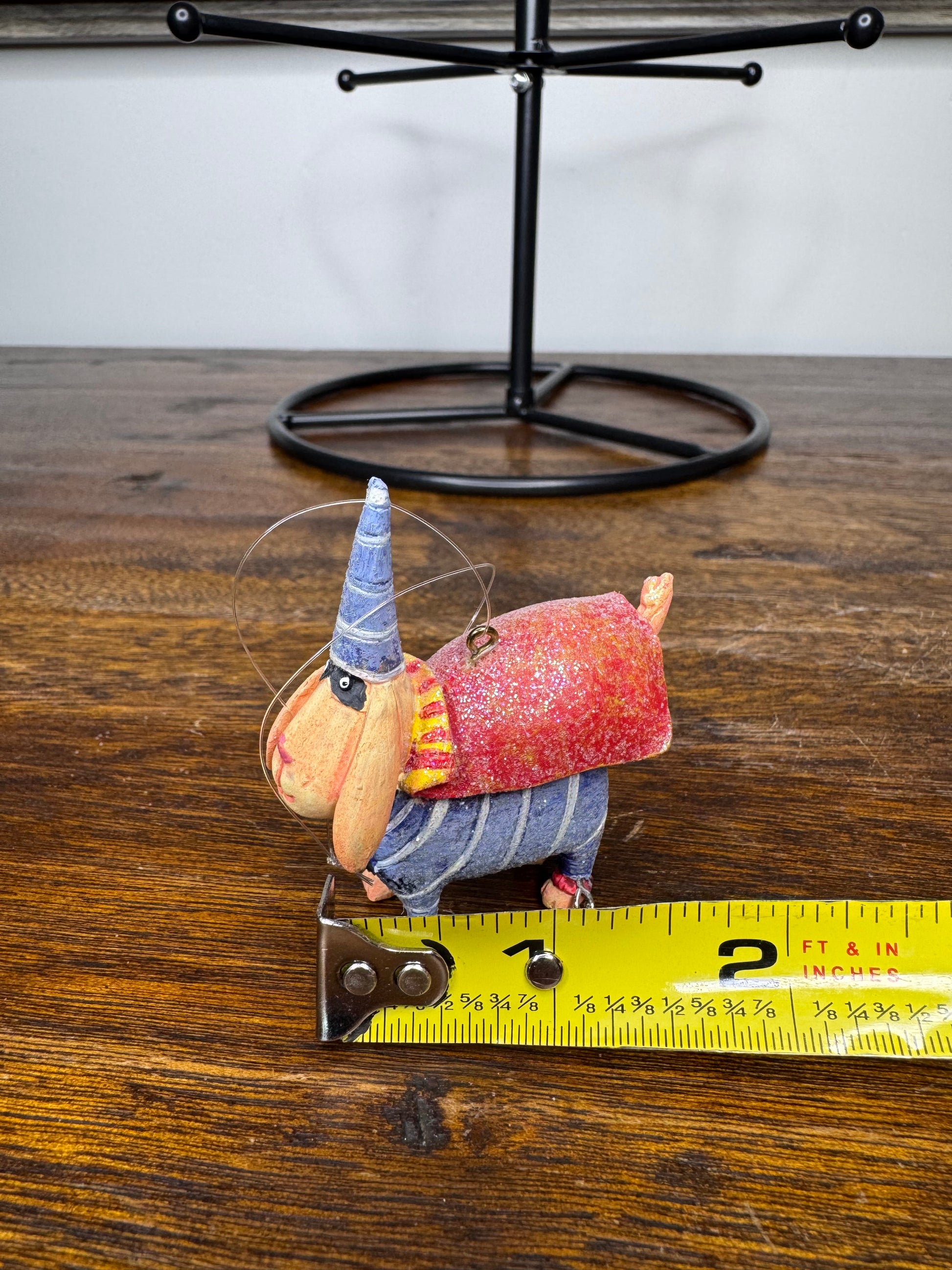 Dept 56 Krinkles Patience Brewster Mini Spooky Pets Bandit Dog w/ Original Box