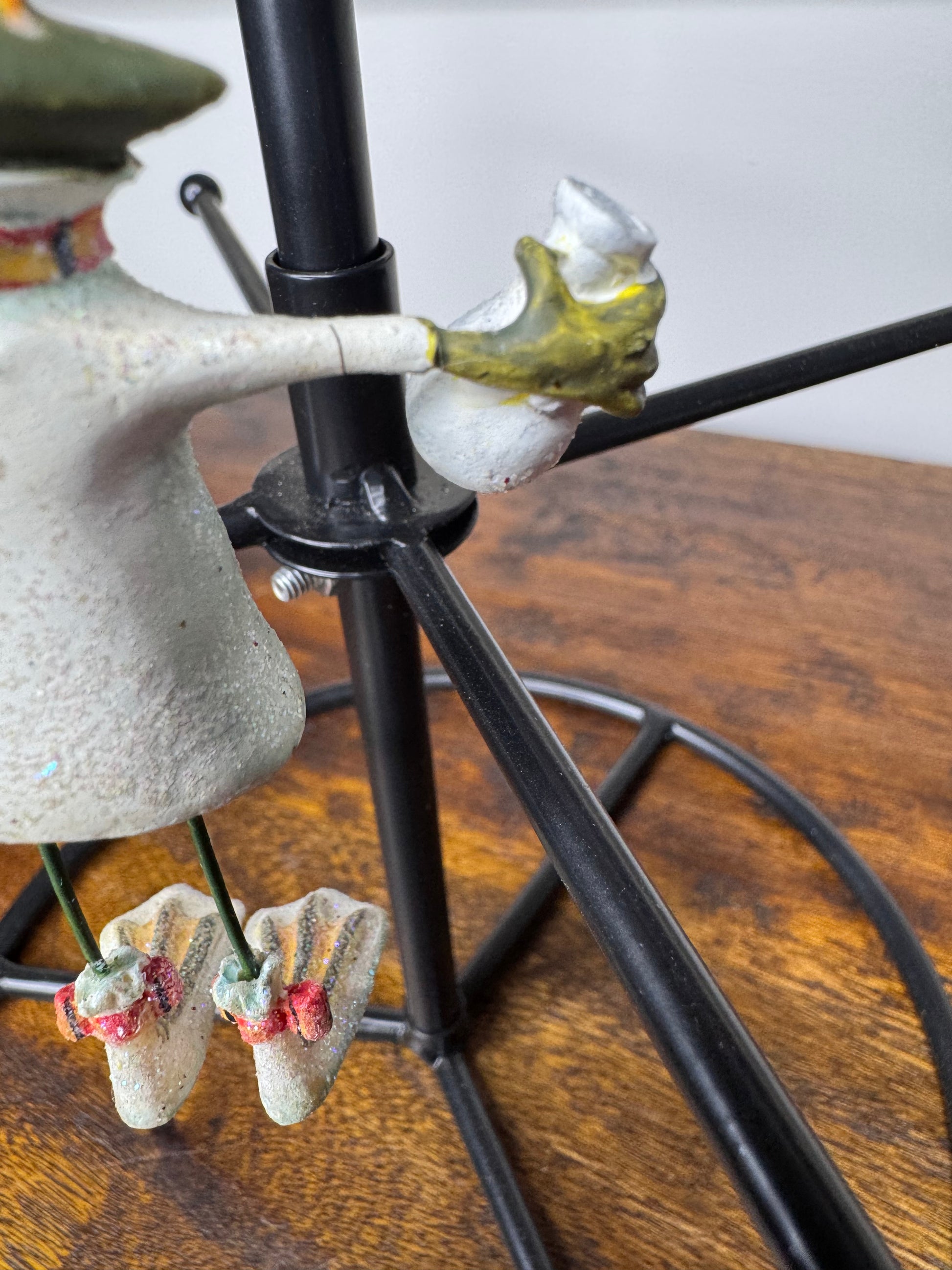 Dept 56 Krinkles Patience Brewster Mini Spooky Pets Frog Ornament w/ Original Box